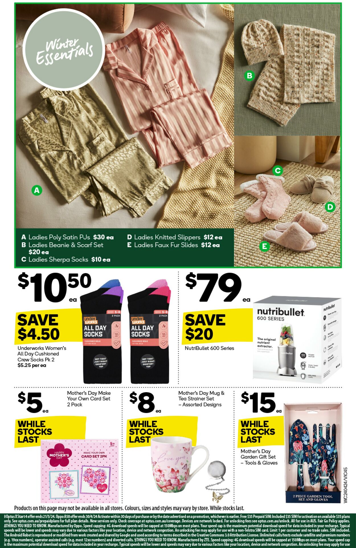 Catalogue Woolworths 24.04.2024 - 30.04.2024