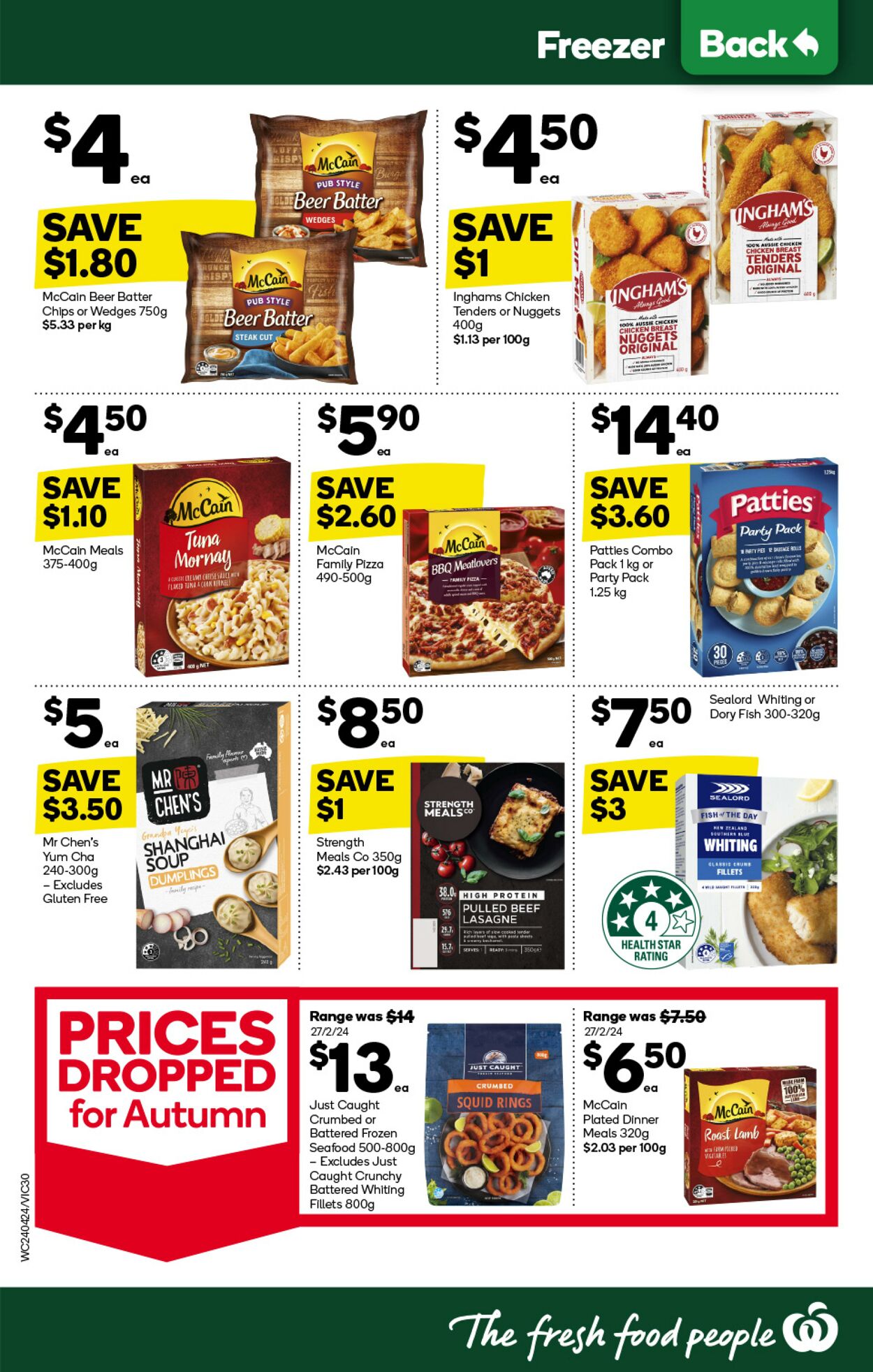 Catalogue Woolworths 24.04.2024 - 30.04.2024