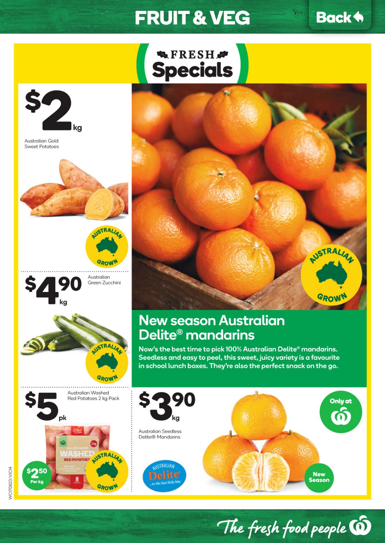 Catalogue Woolworths 17.08.2022 - 23.08.2022