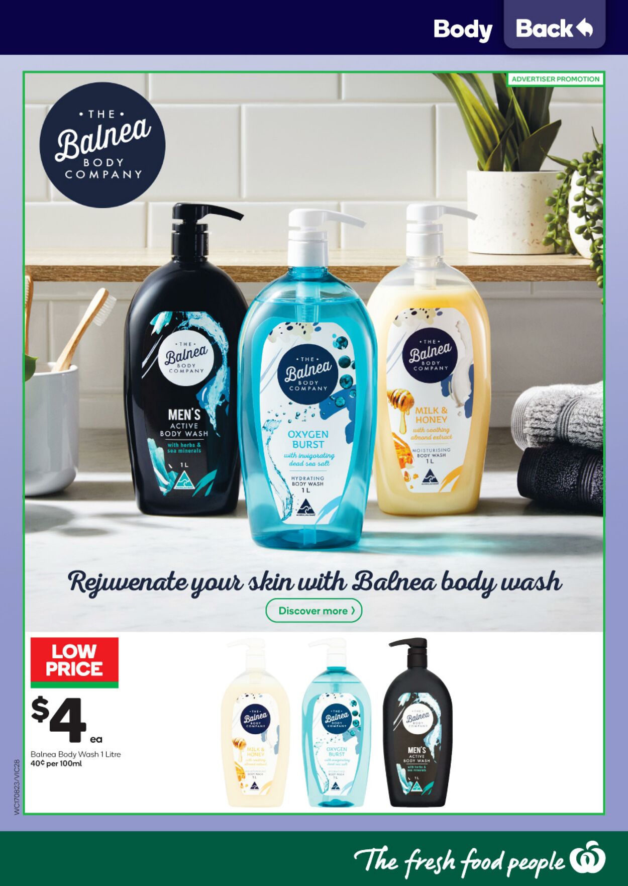 Catalogue Woolworths 17.08.2022 - 23.08.2022