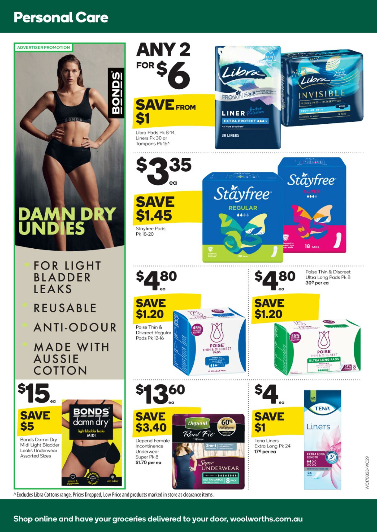 Catalogue Woolworths 17.08.2022 - 23.08.2022