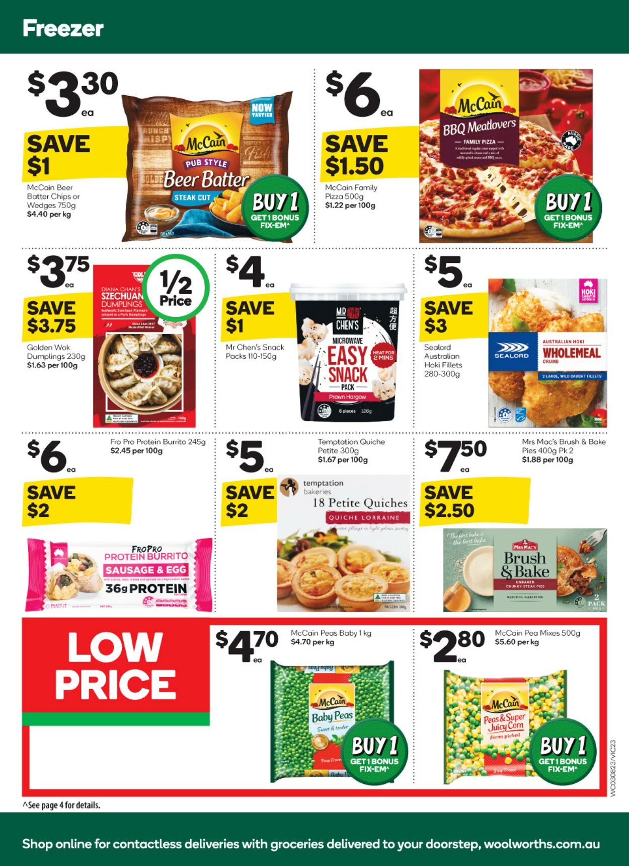 Catalogue Woolworths 03.08.2022 - 09.08.2022