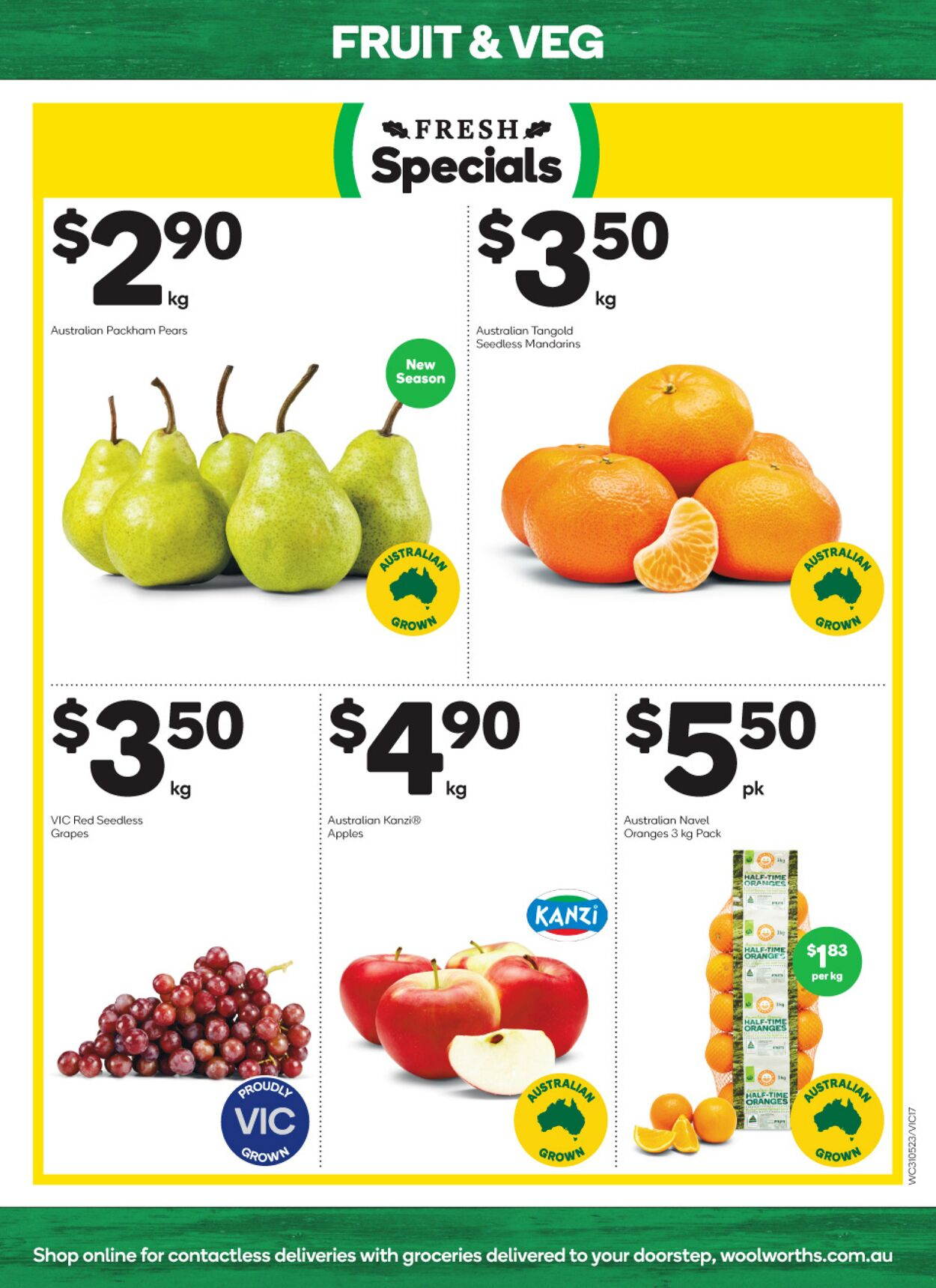 Catalogue Woolworths 31.05.2023 - 06.06.2023