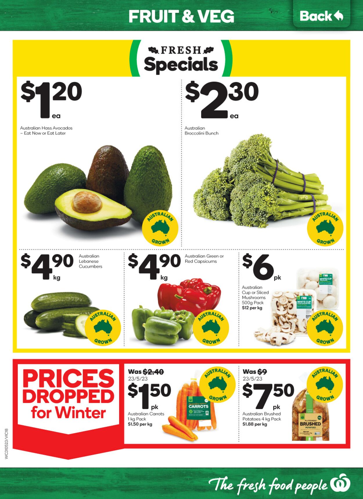 Catalogue Woolworths 31.05.2023 - 06.06.2023