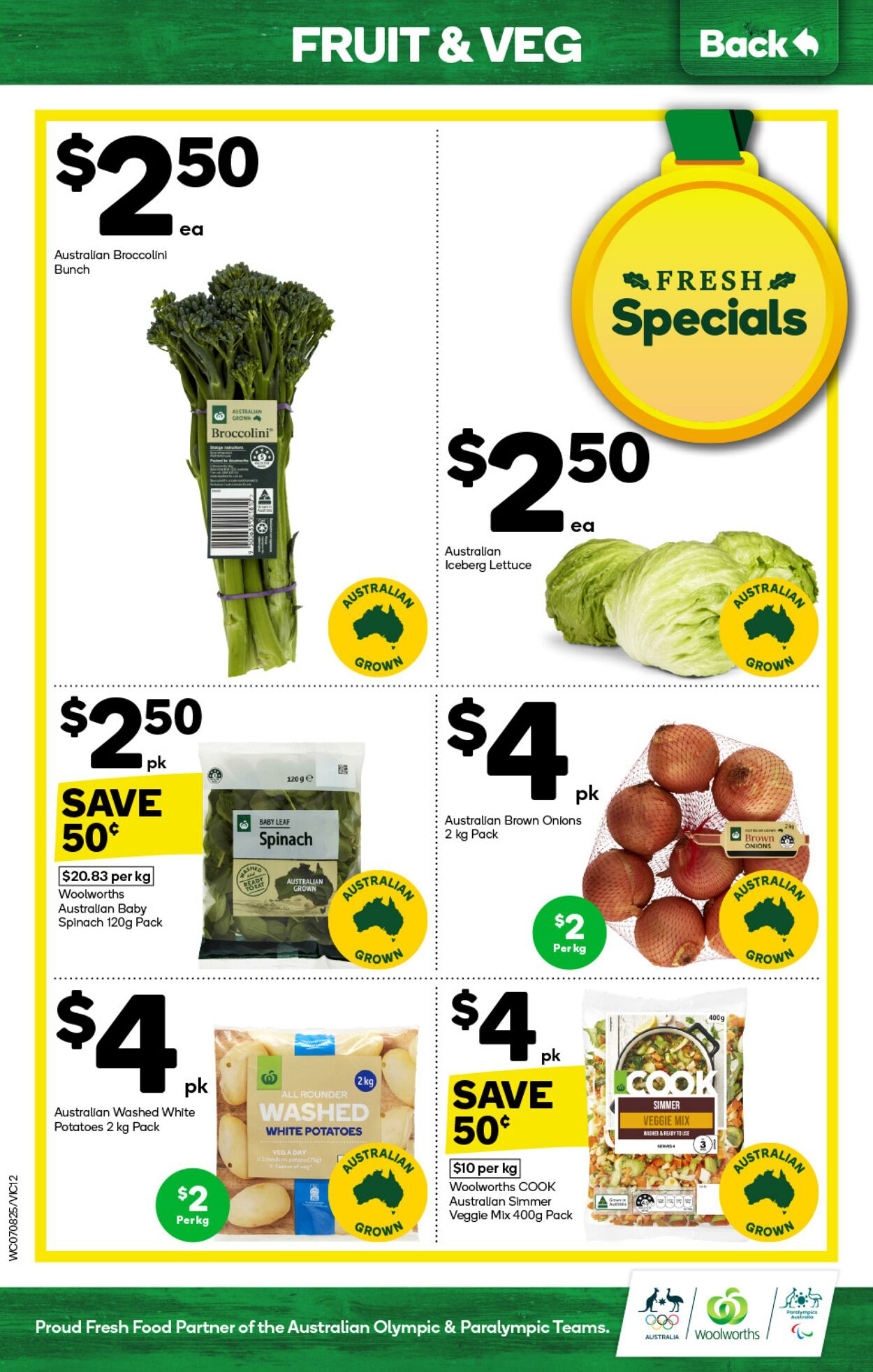 Catalogue Woolworths 07.08.2024 - 13.08.2024