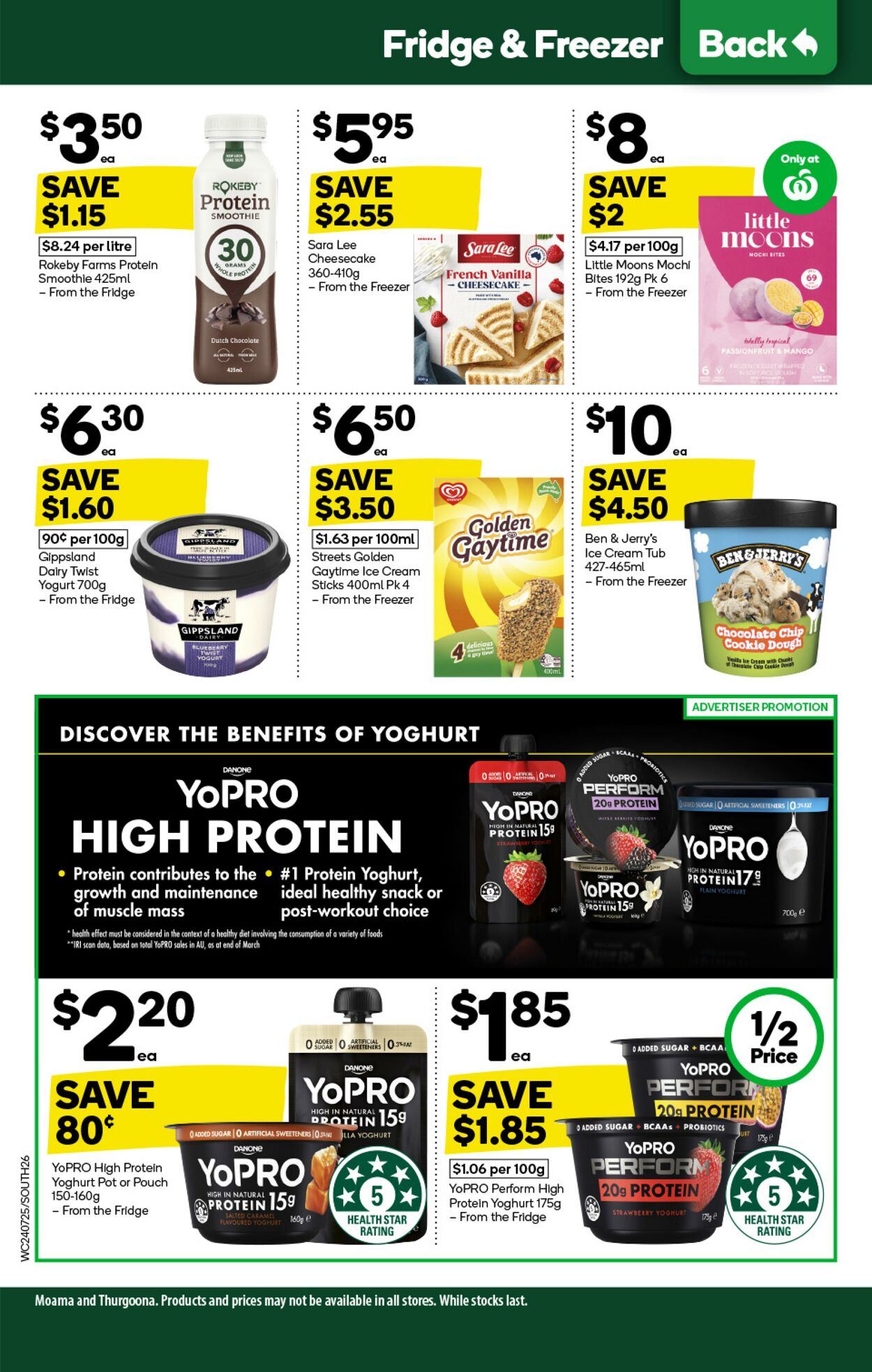 Catalogue Woolworths 24.07.2024 - 30.07.2024