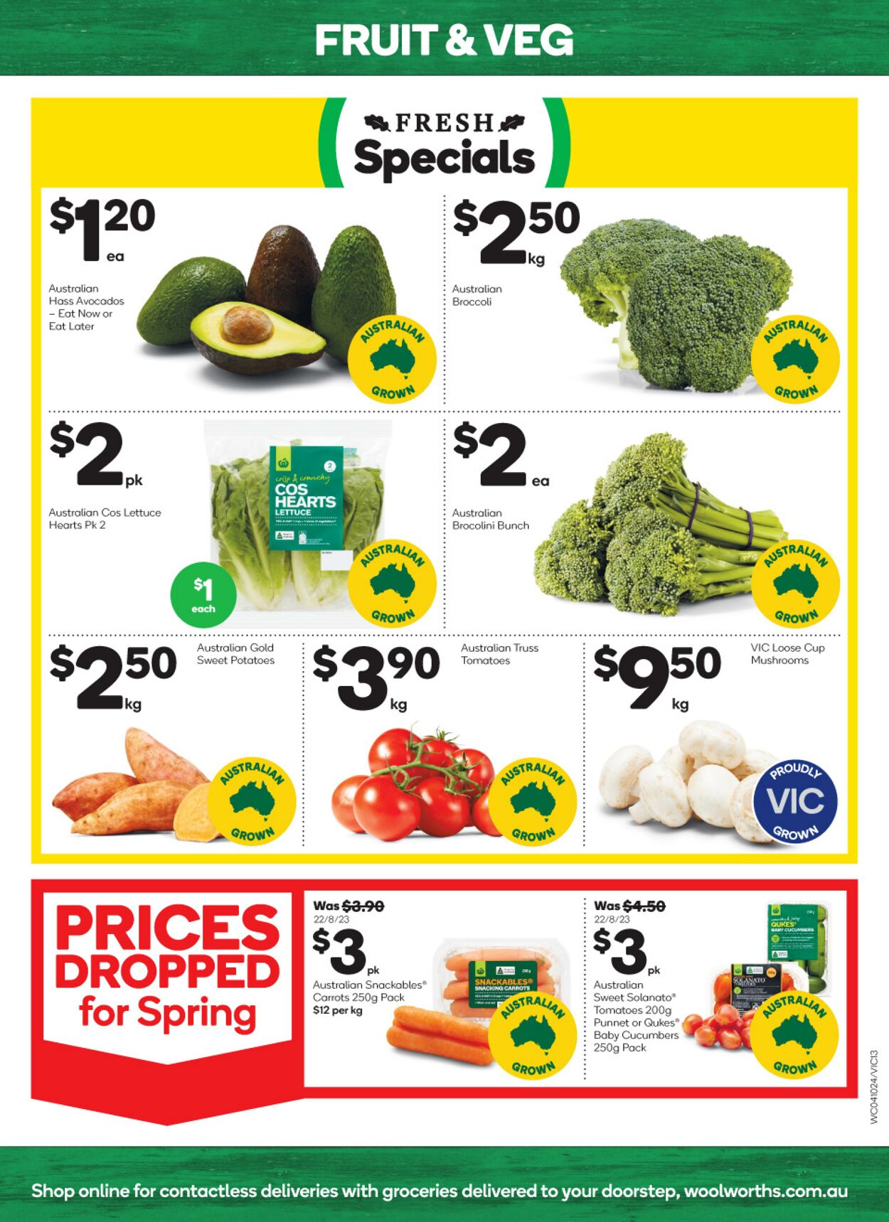 Catalogue Woolworths 04.10.2023 - 10.10.2023