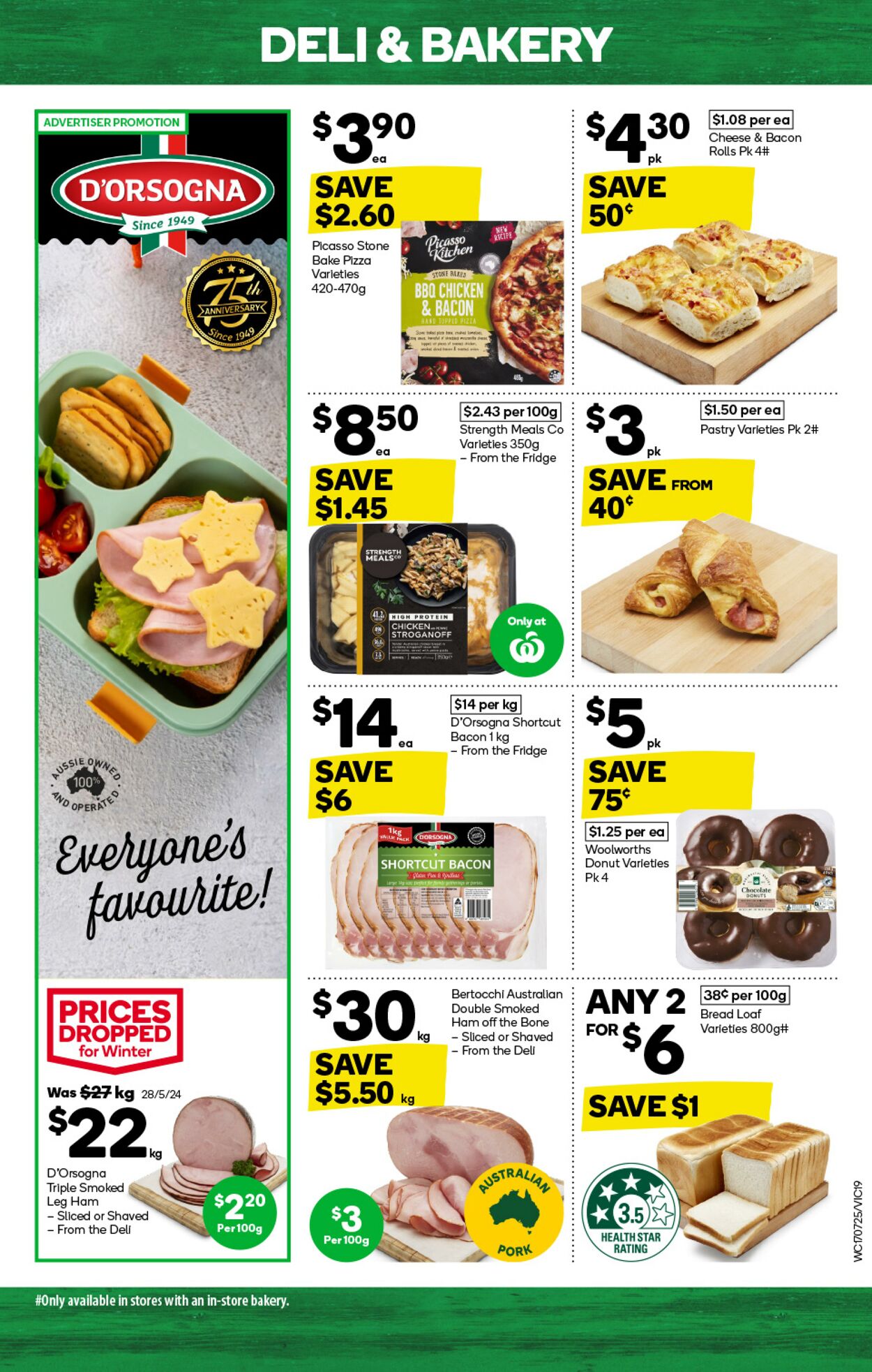 Catalogue Woolworths 17.07.2024 - 23.07.2024