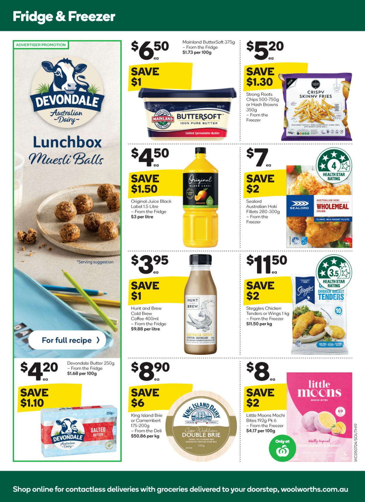 Catalogue Woolworths 05.07.2023 - 11.07.2023