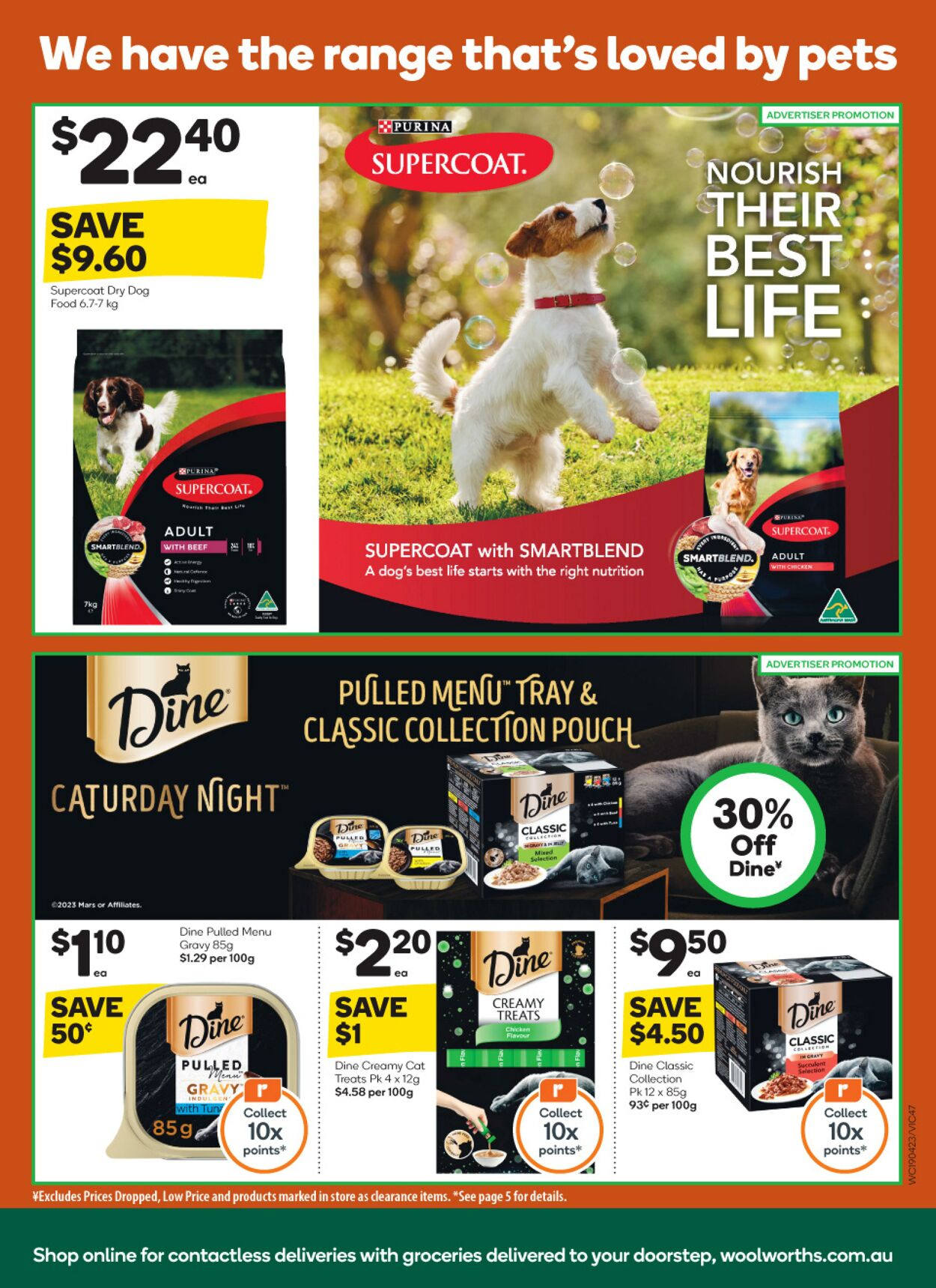 Catalogue Woolworths 19.04.2023 - 25.04.2023