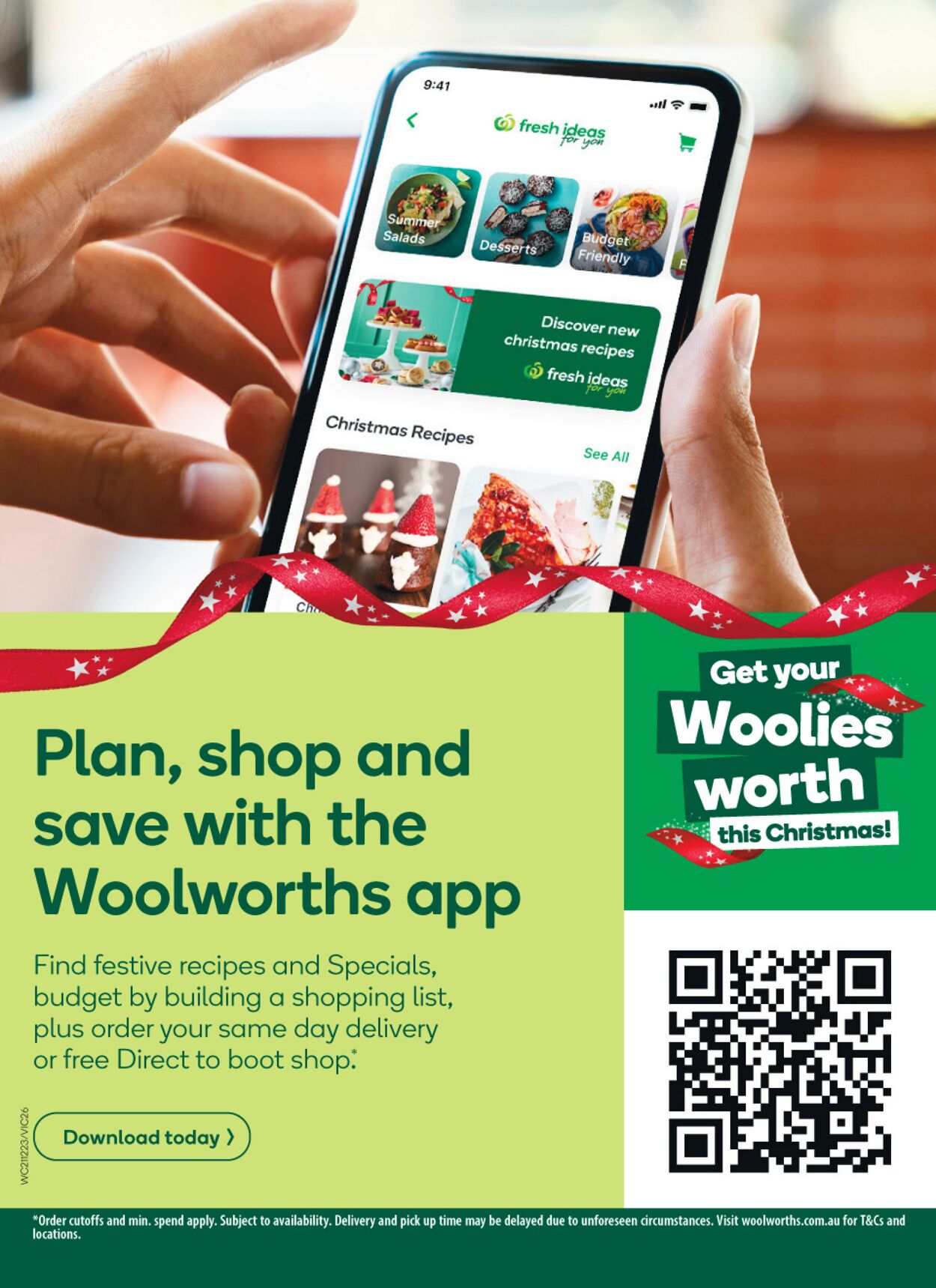 Catalogue Woolworths 21.12.2022 - 27.12.2022