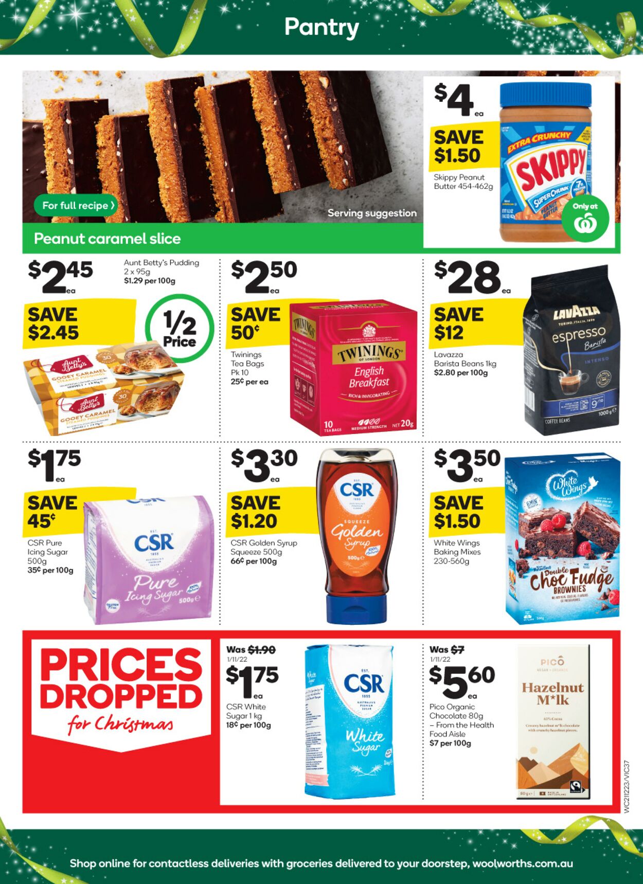 Catalogue Woolworths 21.12.2022 - 27.12.2022