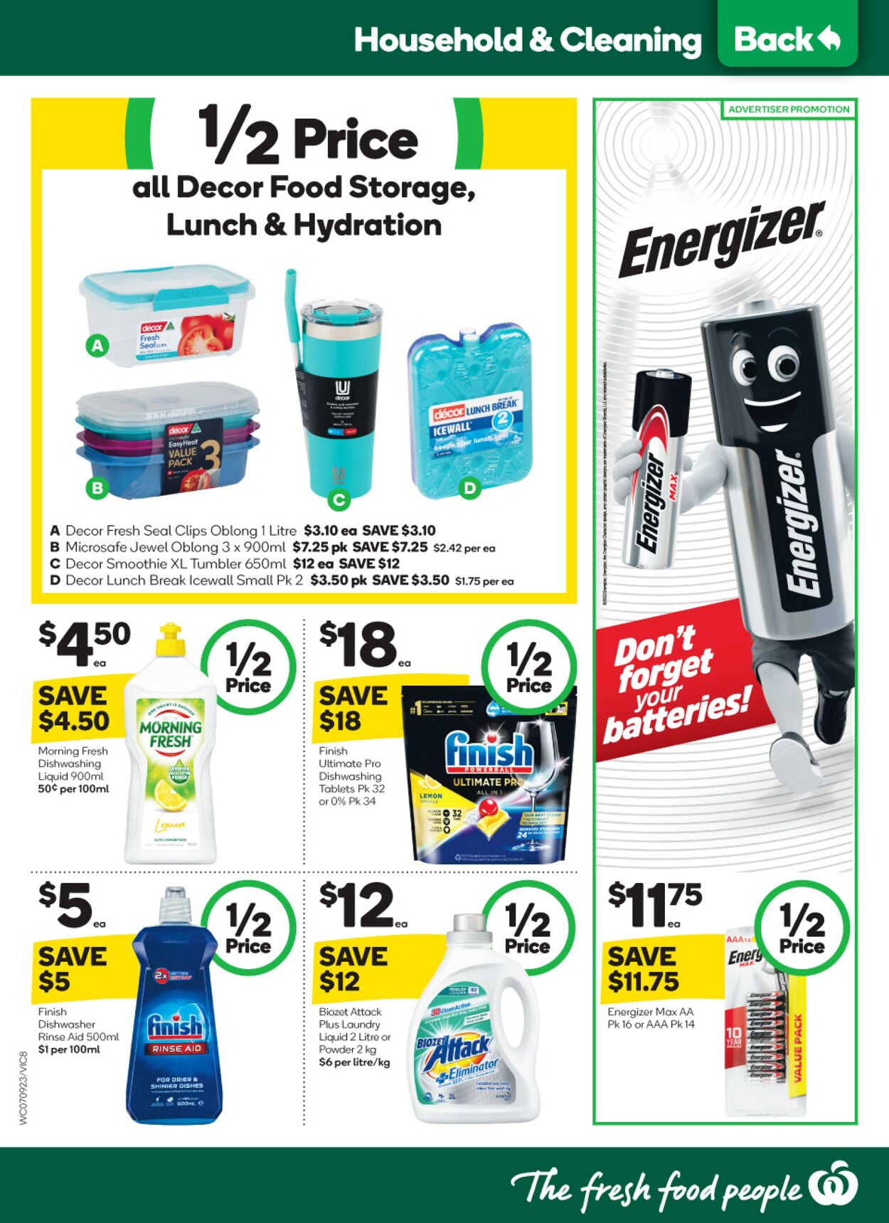 Catalogue Woolworths 07.09.2022 - 13.09.2022