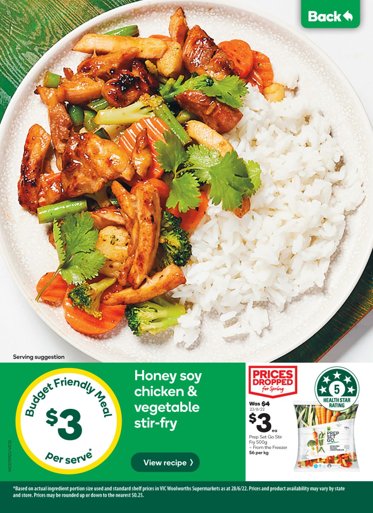 Catalogue Woolworths 07.09.2022 - 13.09.2022