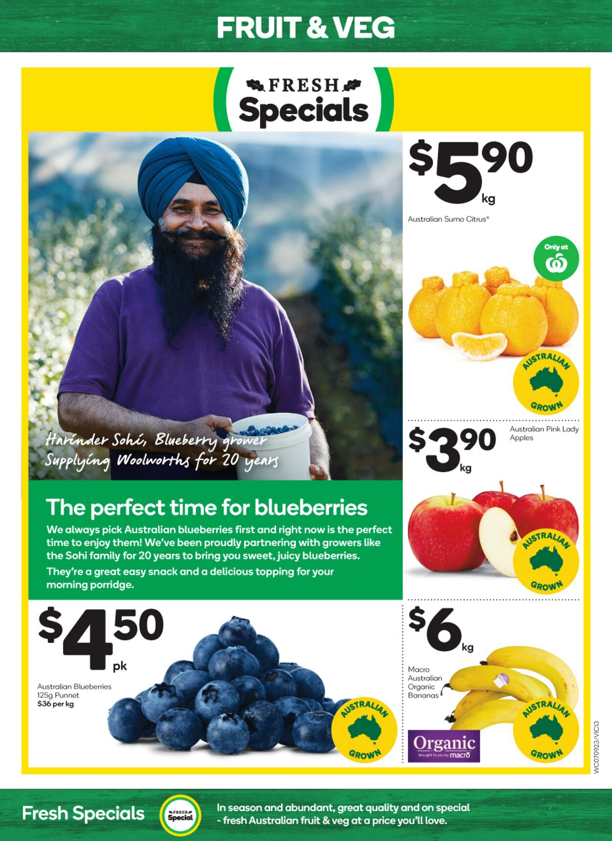 Catalogue Woolworths 07.09.2022 - 13.09.2022