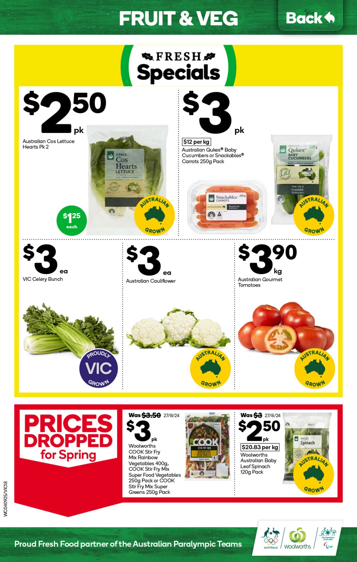 Catalogue Woolworths 04.09.2024 - 10.09.2024