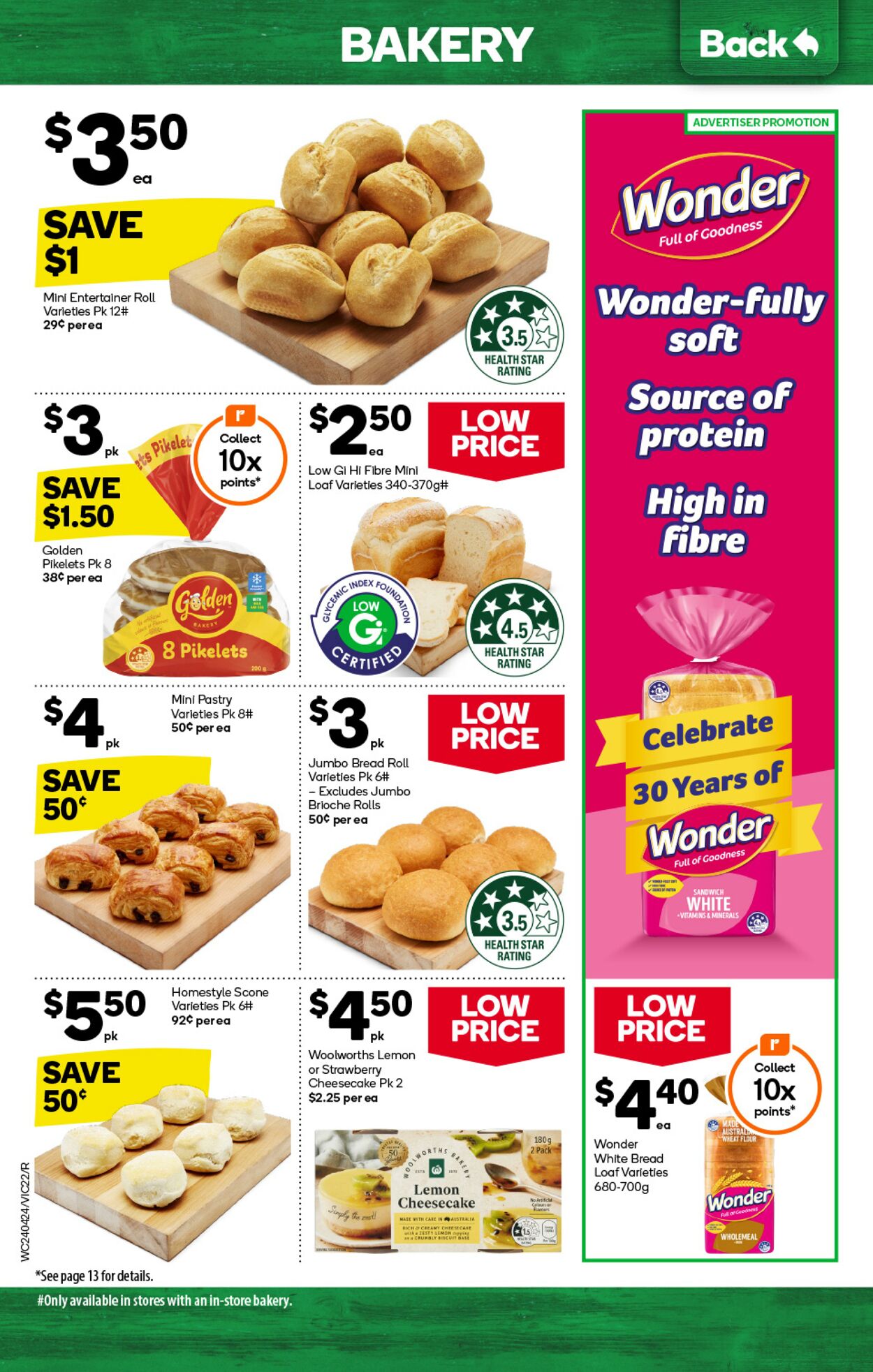 Catalogue Woolworths 24.04.2024 - 30.04.2024