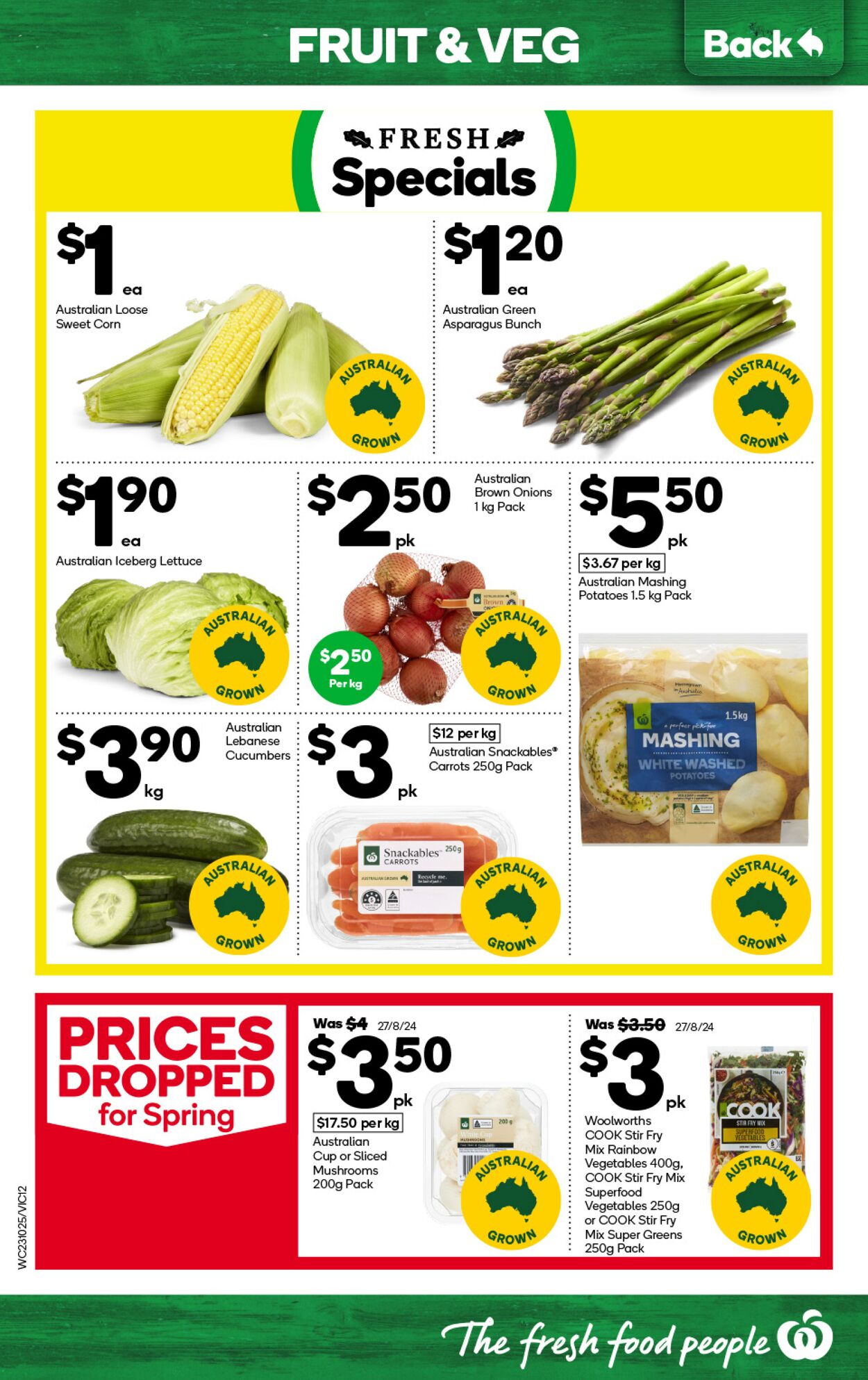 Catalogue Woolworths 23.10.2024 - 29.10.2024