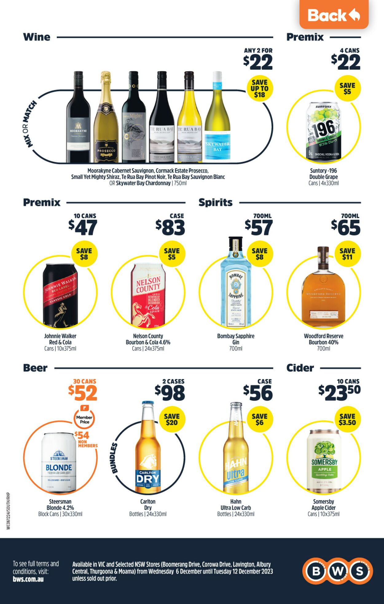 Catalogue Woolworths 06.12.2023 - 12.12.2023