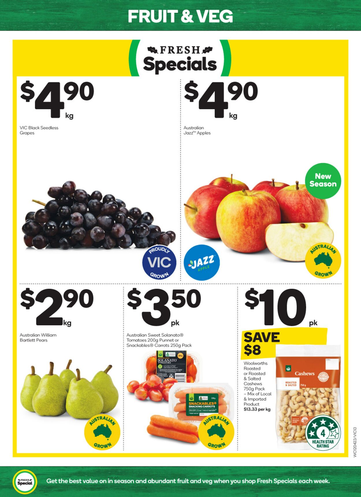 Catalogue Woolworths 12.04.2023 - 18.04.2023