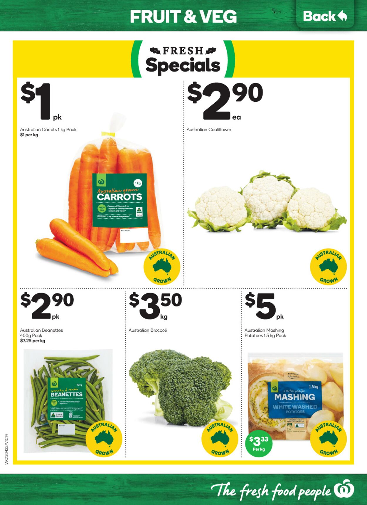 Catalogue Woolworths 12.04.2023 - 18.04.2023