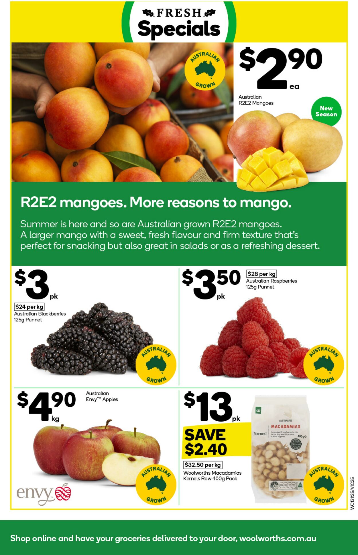 Catalogue Woolworths 13.11.2024 - 19.11.2024