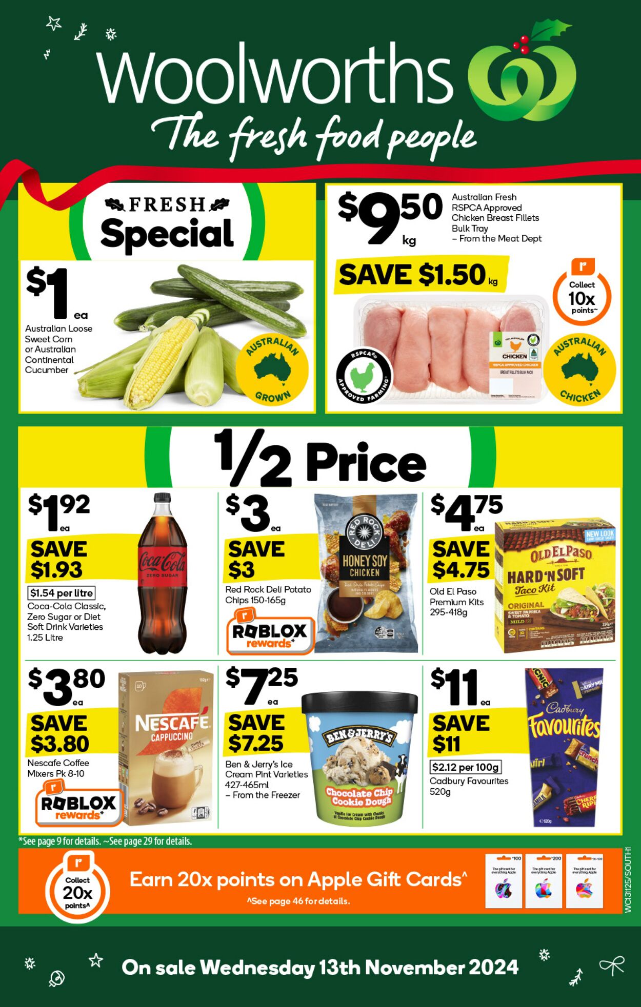 Catalogue Woolworths - Weekly Specials Catalogue NSW South  13 Nov, 2024 - 19 Nov, 2024