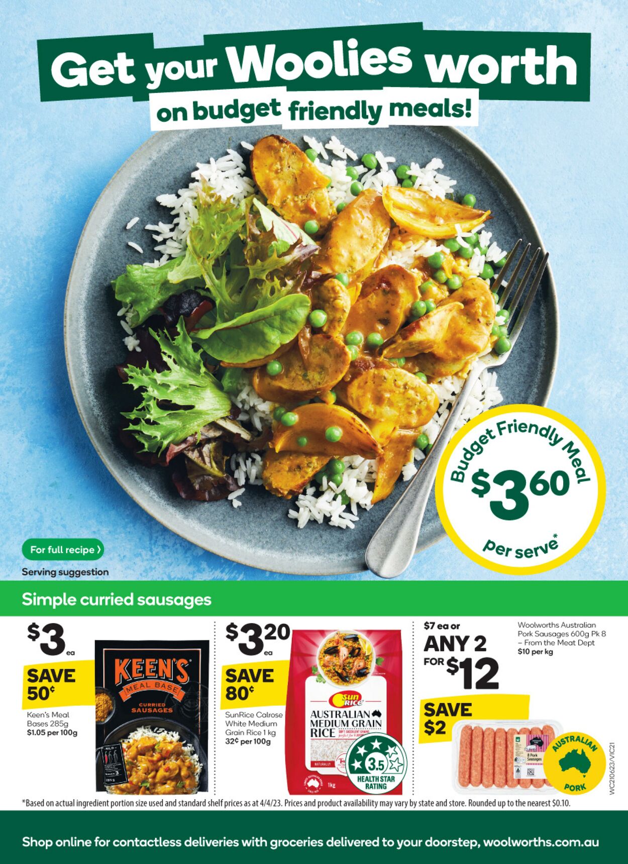 Catalogue Woolworths 21.06.2023 - 27.06.2023