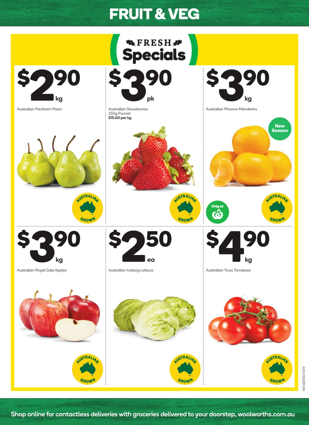 Catalogue Woolworths 12.07.2023 - 18.07.2023