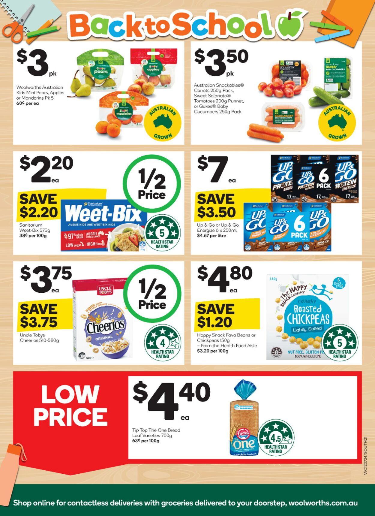 Catalogue Woolworths 12.07.2023 - 18.07.2023