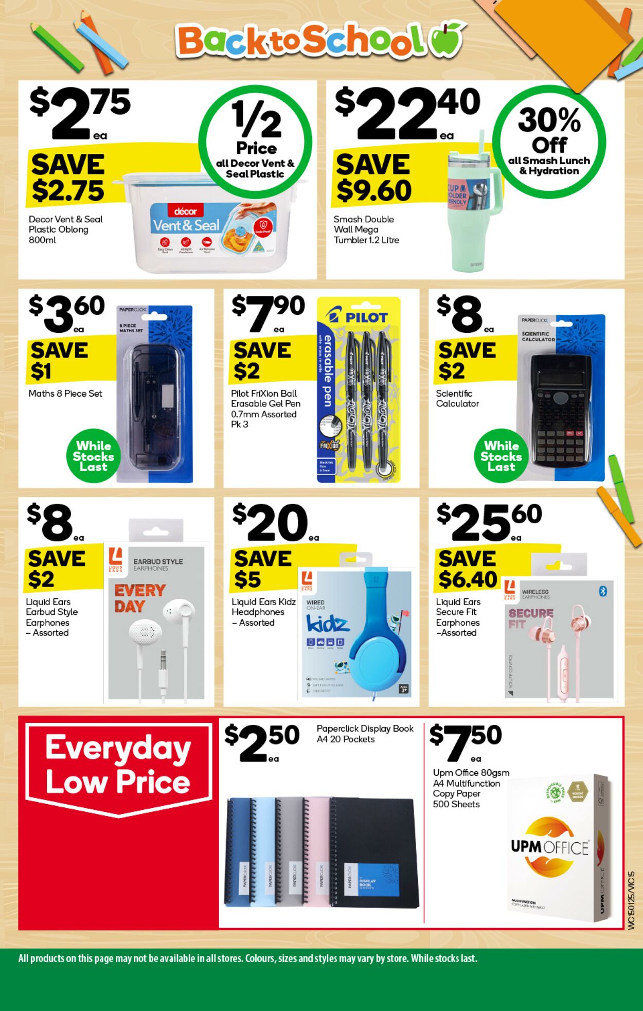 Catalogue Woolworths 15.01.2025 - 21.01.2025