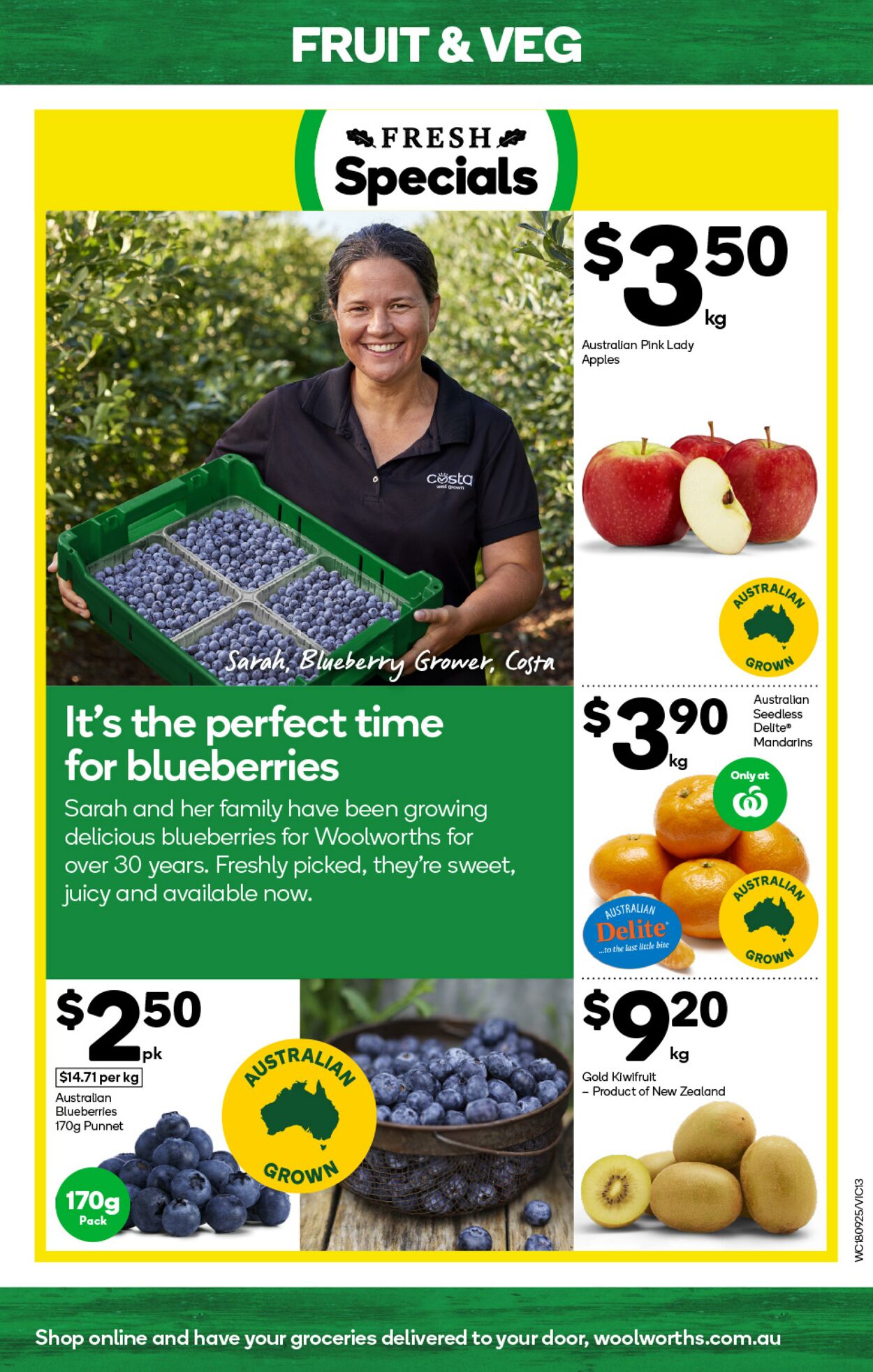 Catalogue Woolworths 18.09.2024 - 24.09.2024