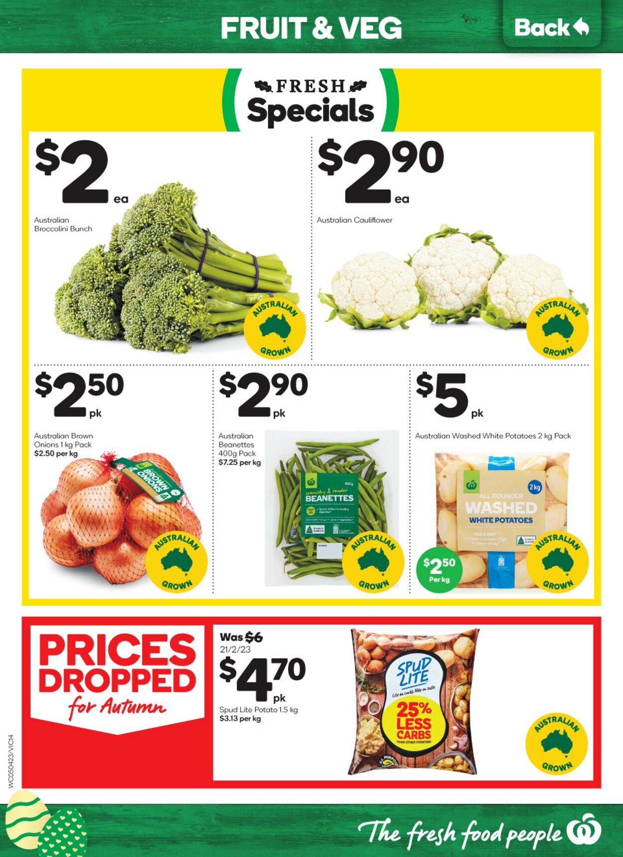 Catalogue Woolworths 05.04.2023 - 11.04.2023