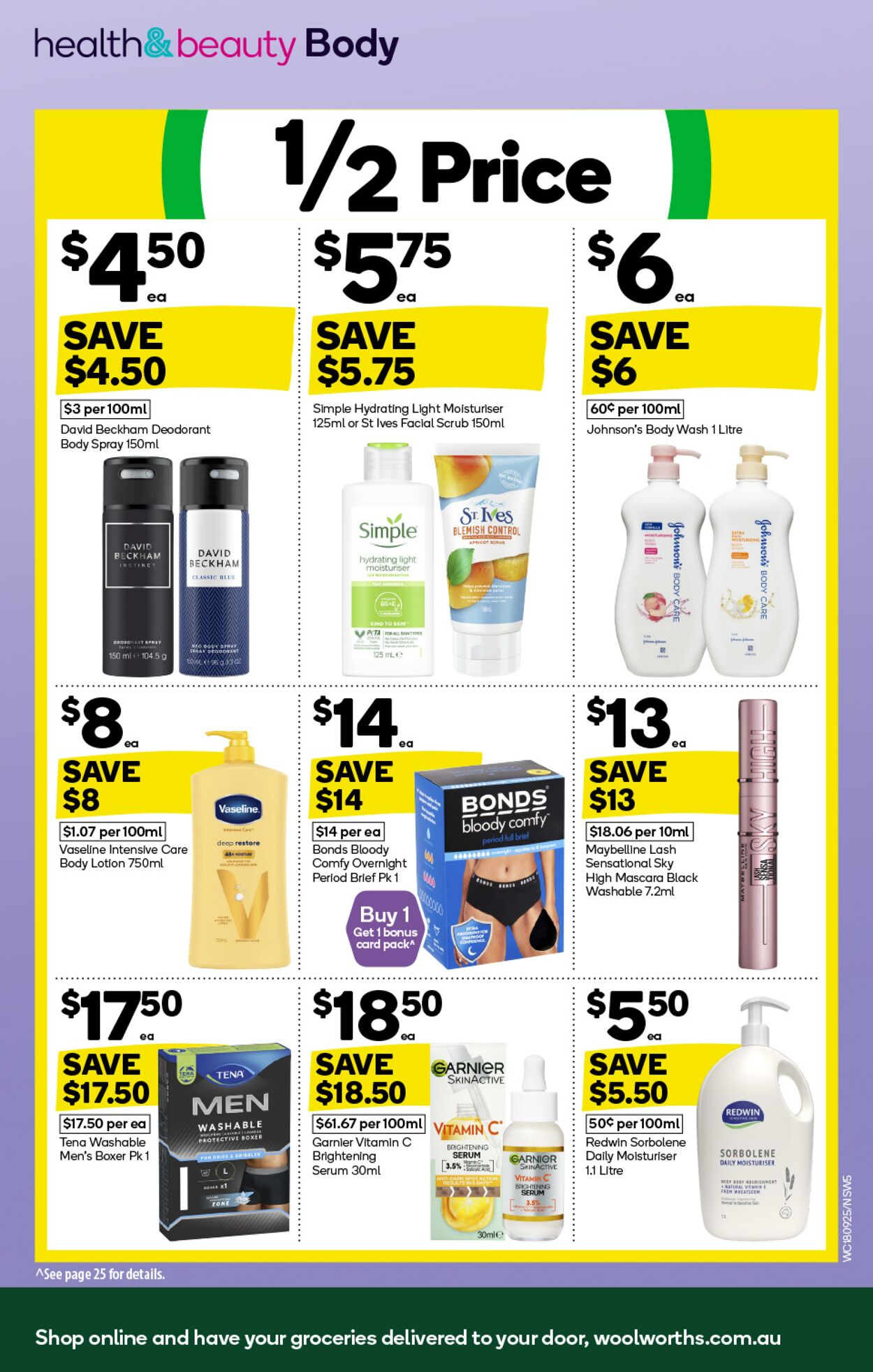 Catalogue Woolworths 18.09.2024 - 24.09.2024