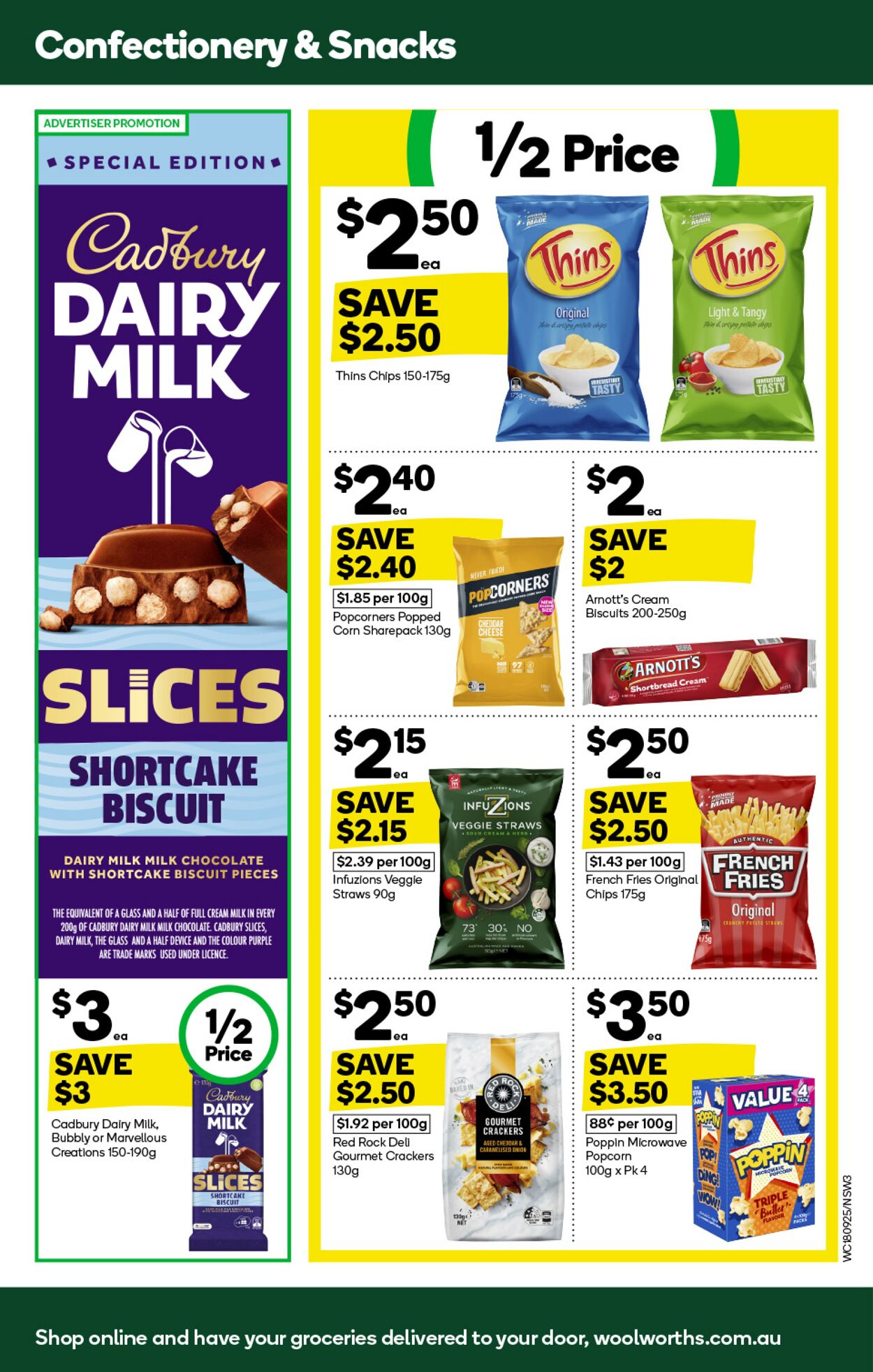 Catalogue Woolworths 18.09.2024 - 24.09.2024