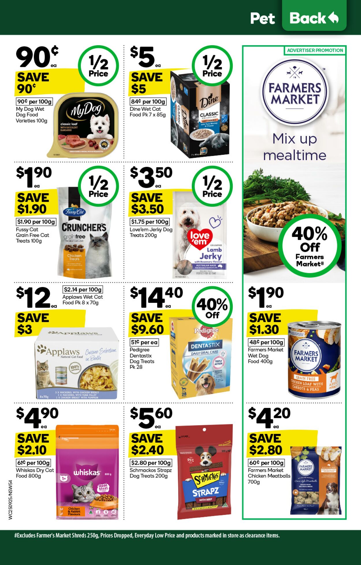 Catalogue Woolworths 25.09.2024 - 01.10.2024