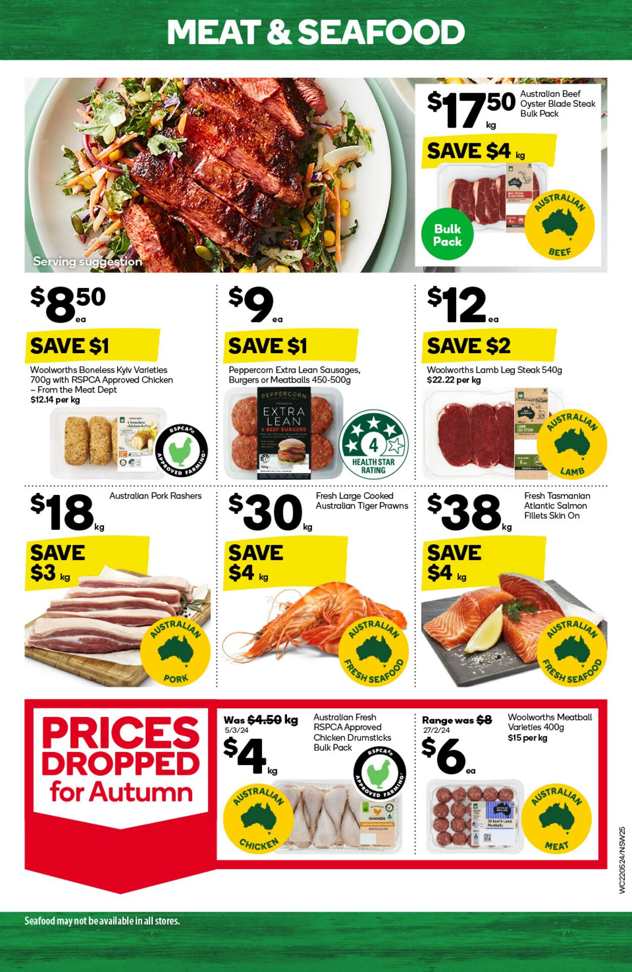 Catalogue Woolworths 22.05.2024 - 28.05.2024