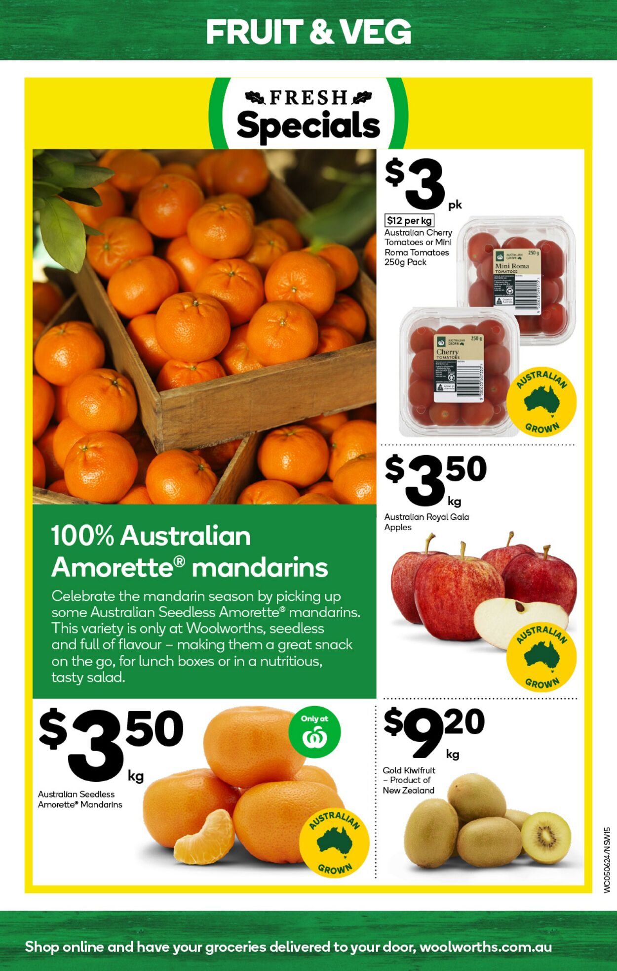 Catalogue Woolworths 05.06.2024 - 11.06.2024