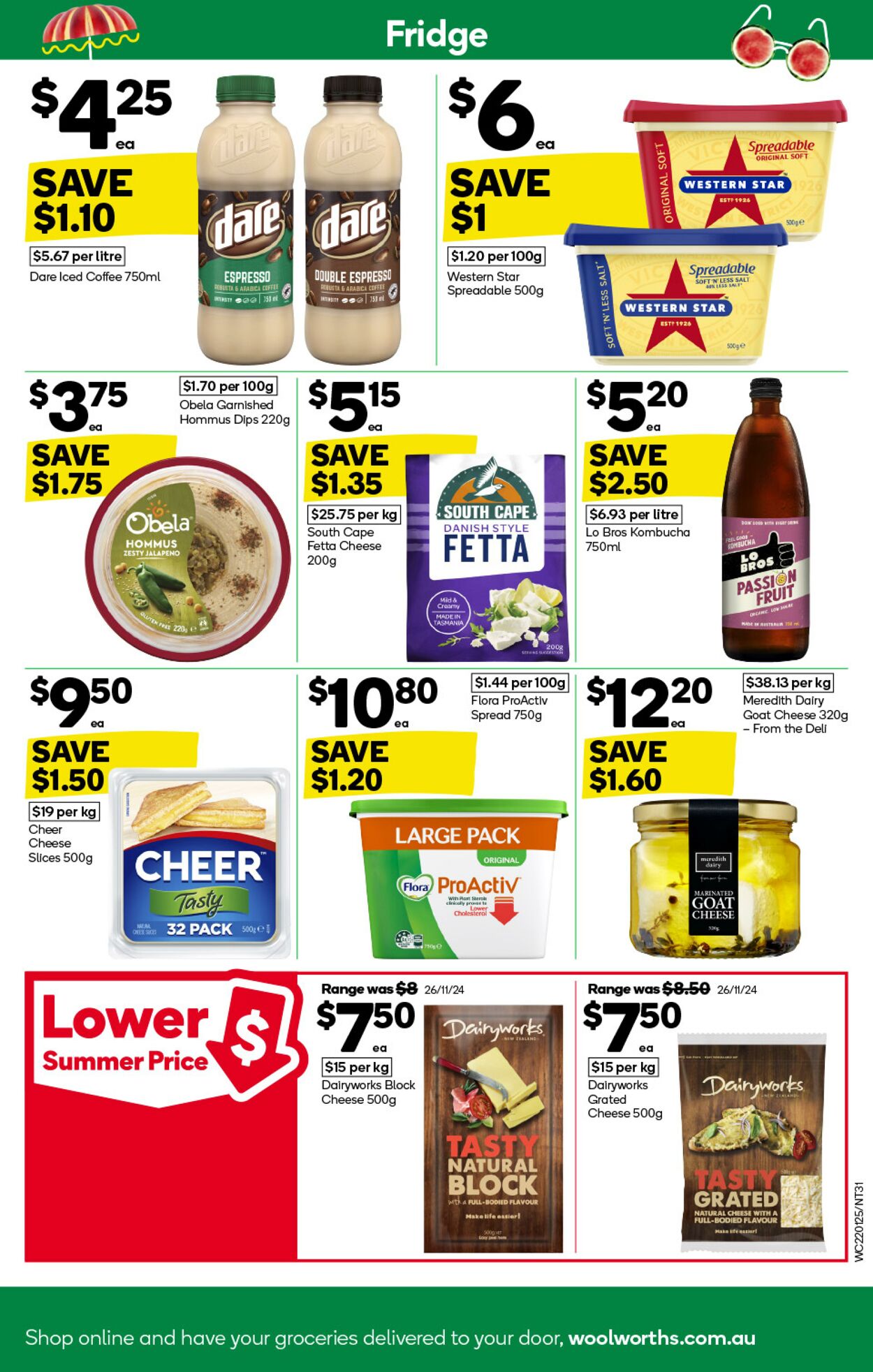 Catalogue Woolworths 22.01.2025 - 28.01.2025