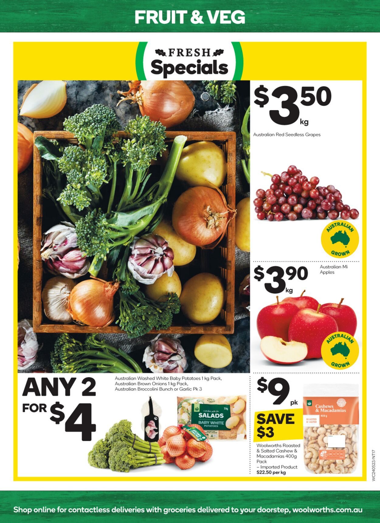 Catalogue Woolworths 24.05.2023 - 30.05.2023