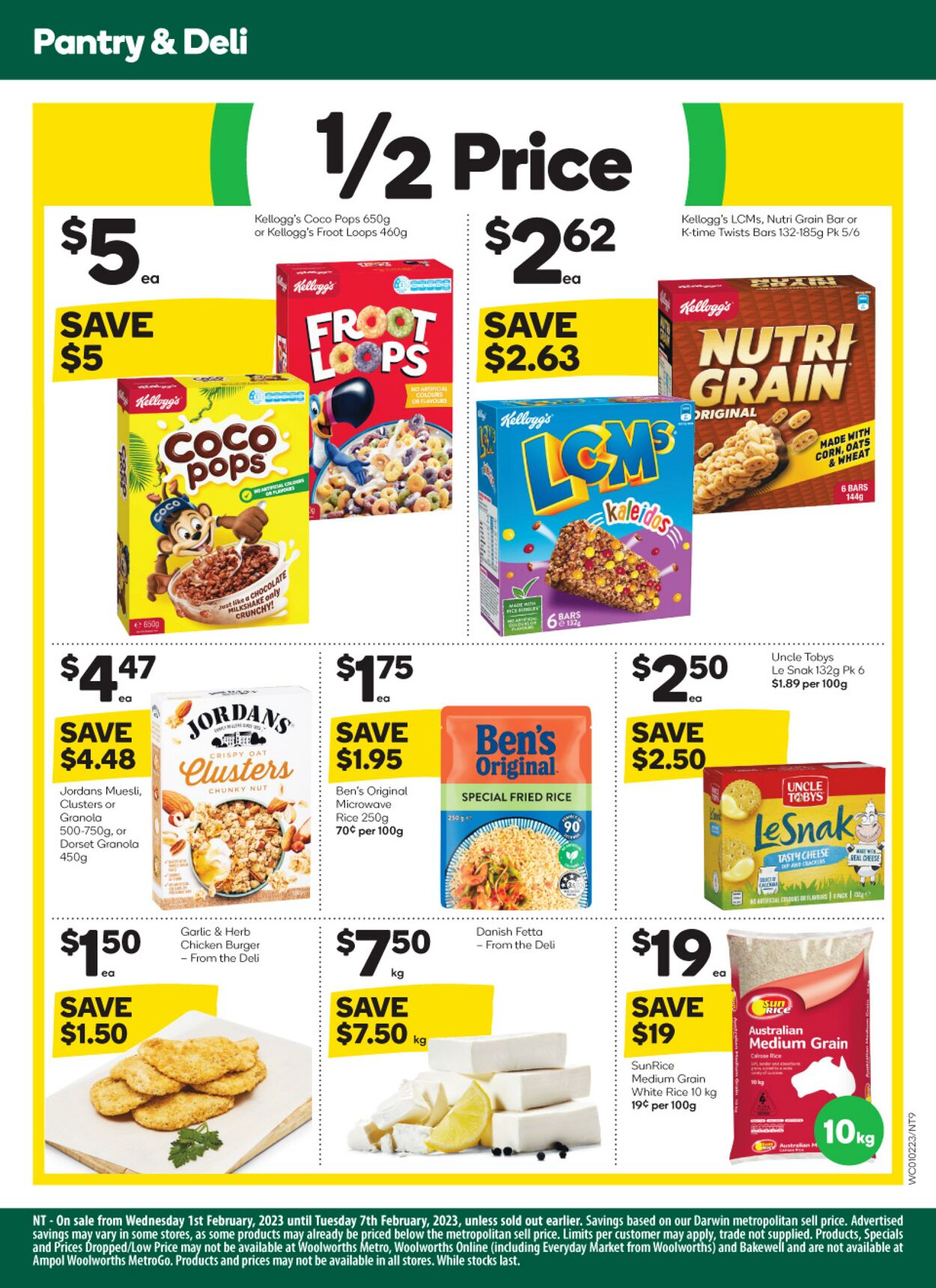 Catalogue Woolworths 01.02.2023 - 07.02.2023