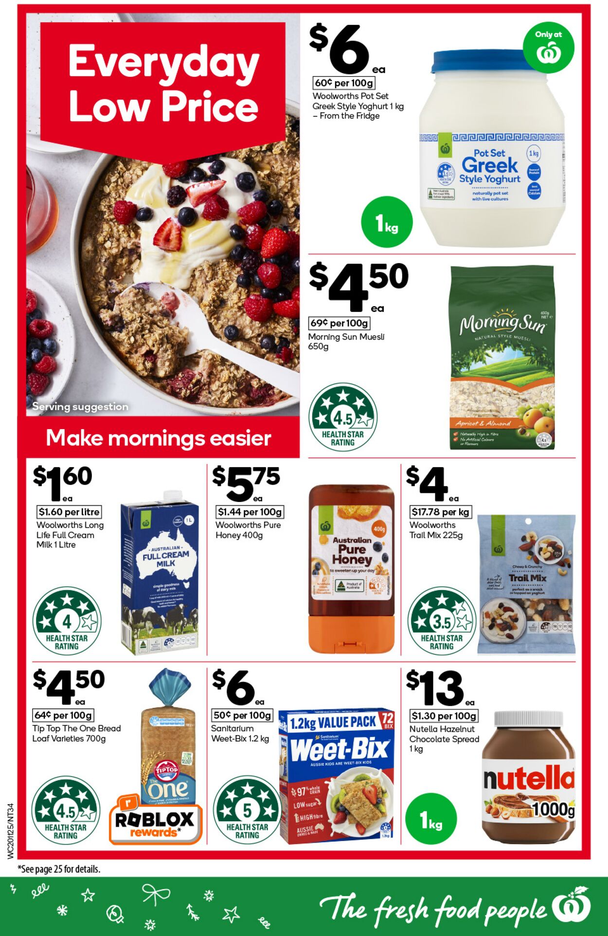 Catalogue Woolworths 20.11.2024 - 26.11.2024