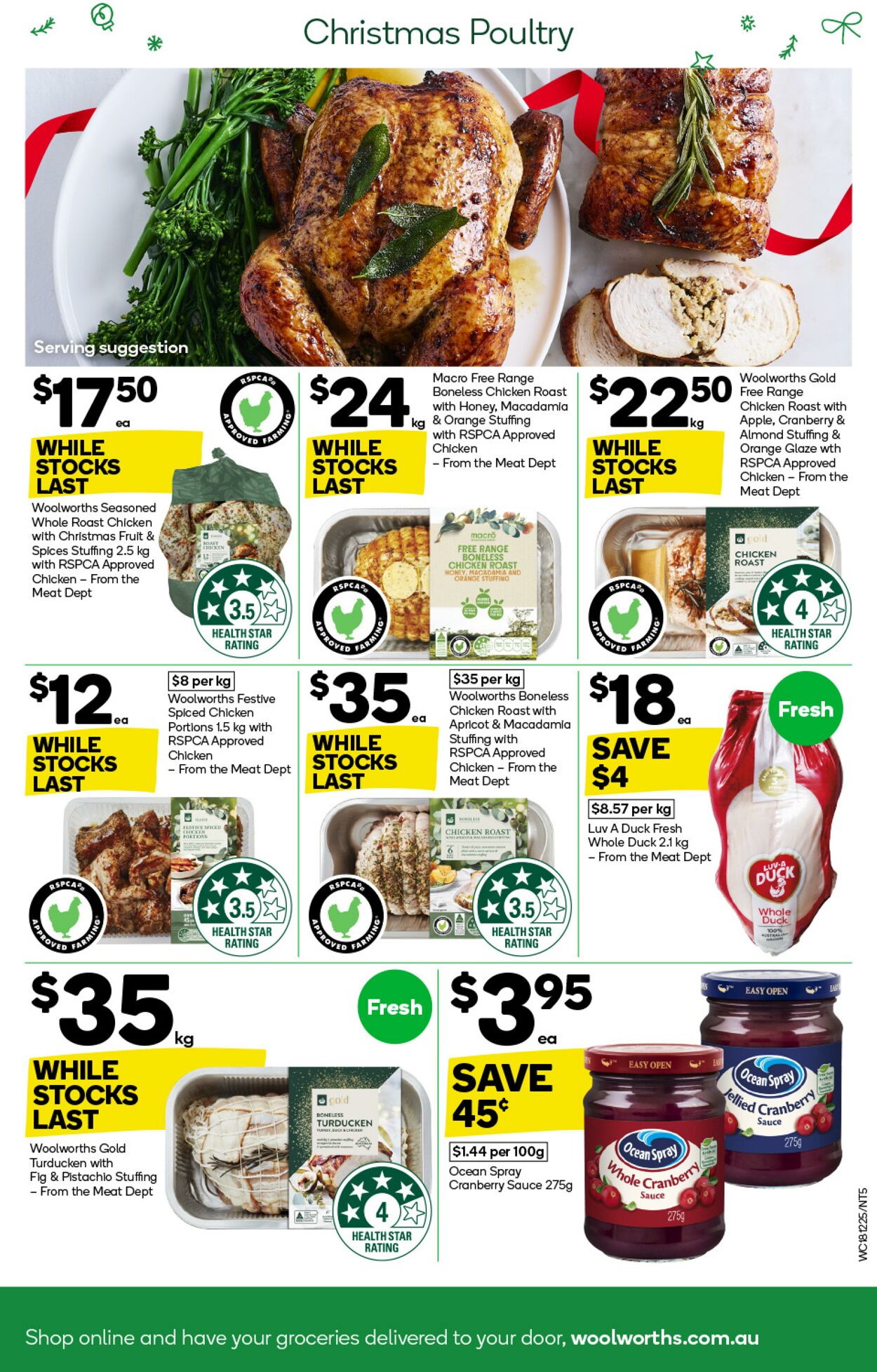 Catalogue Woolworths 18.12.2024 - 24.12.2024