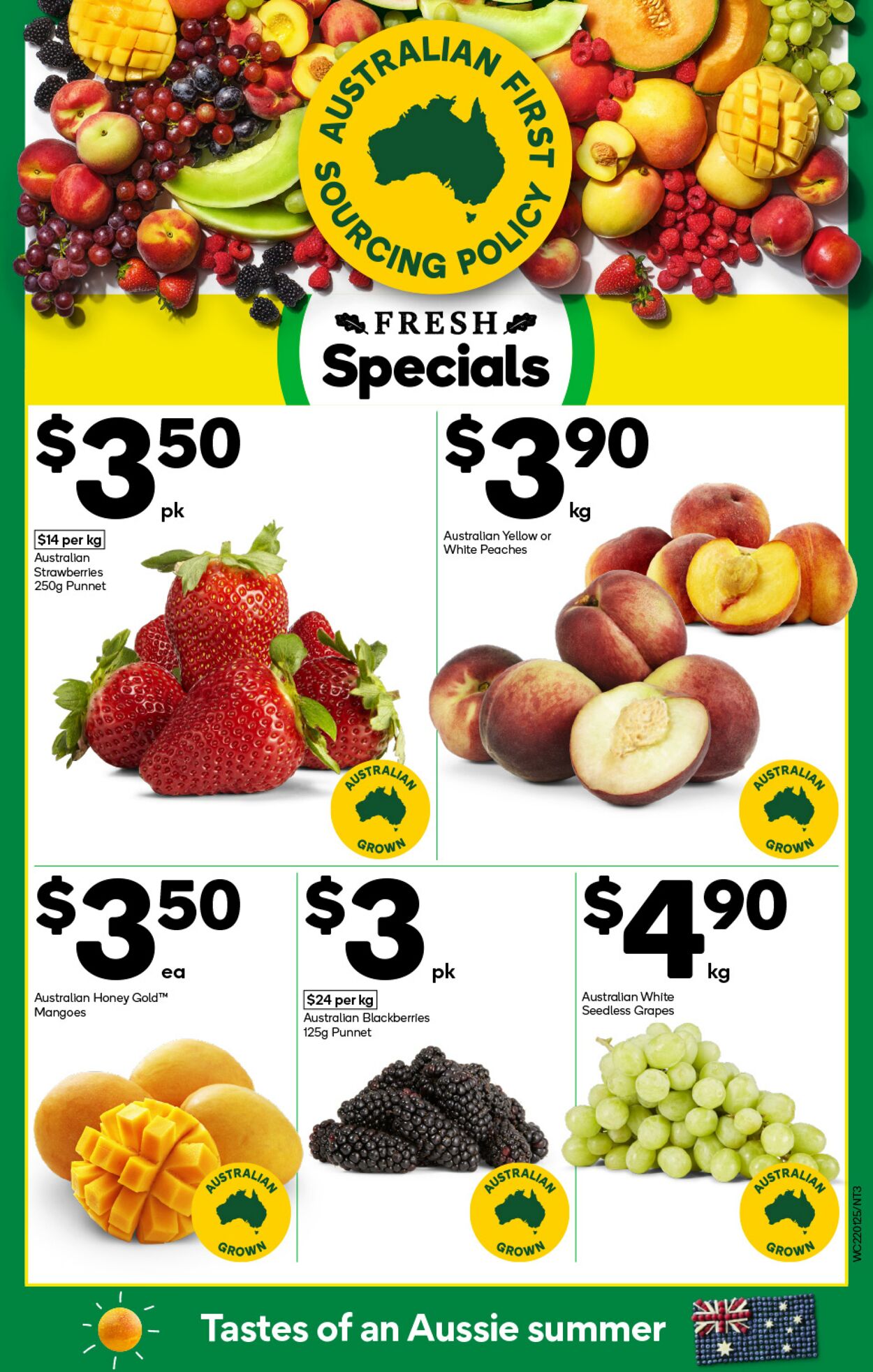 Catalogue Woolworths 22.01.2025 - 28.01.2025