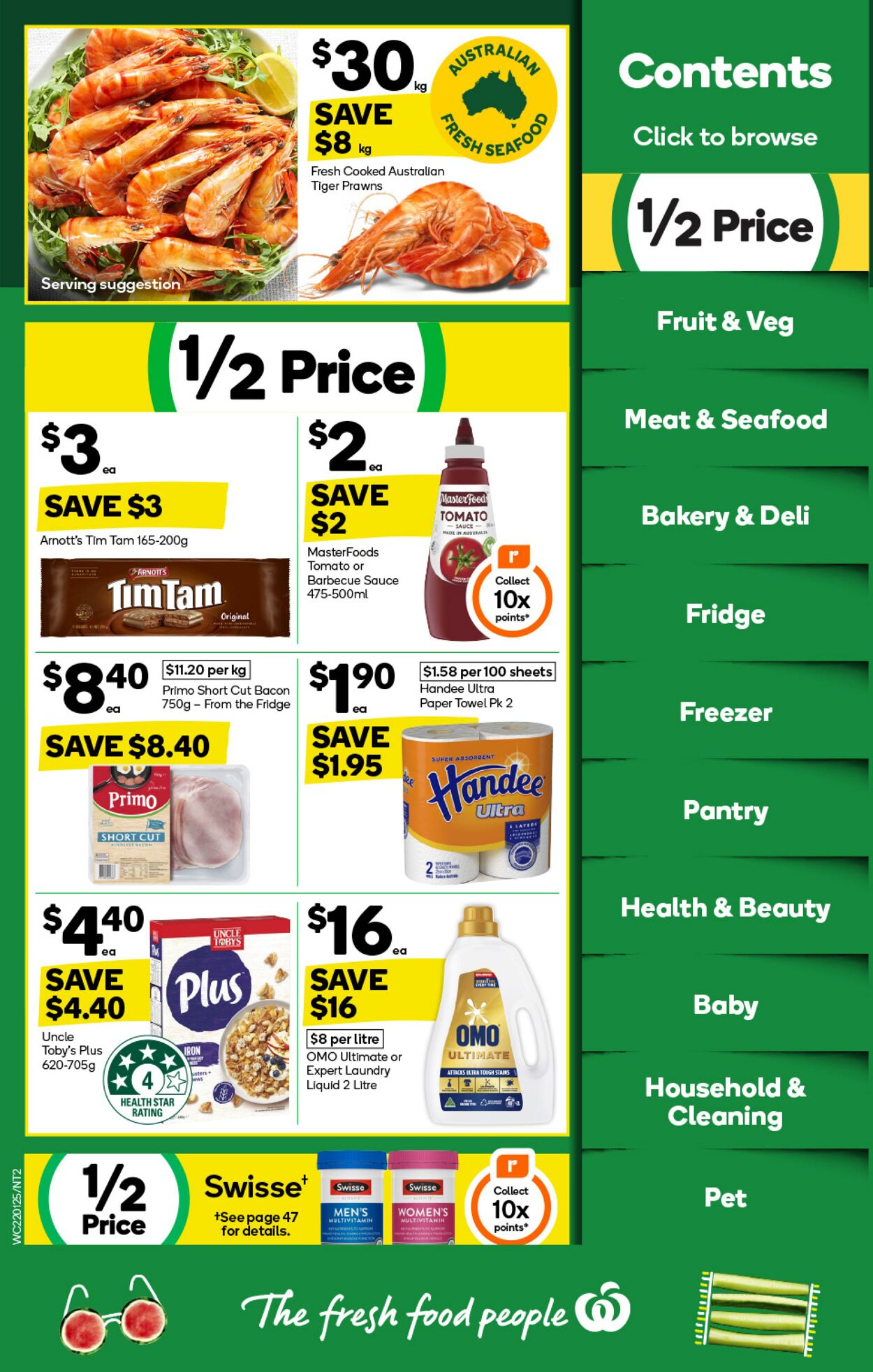 Catalogue Woolworths 22.01.2025 - 28.01.2025