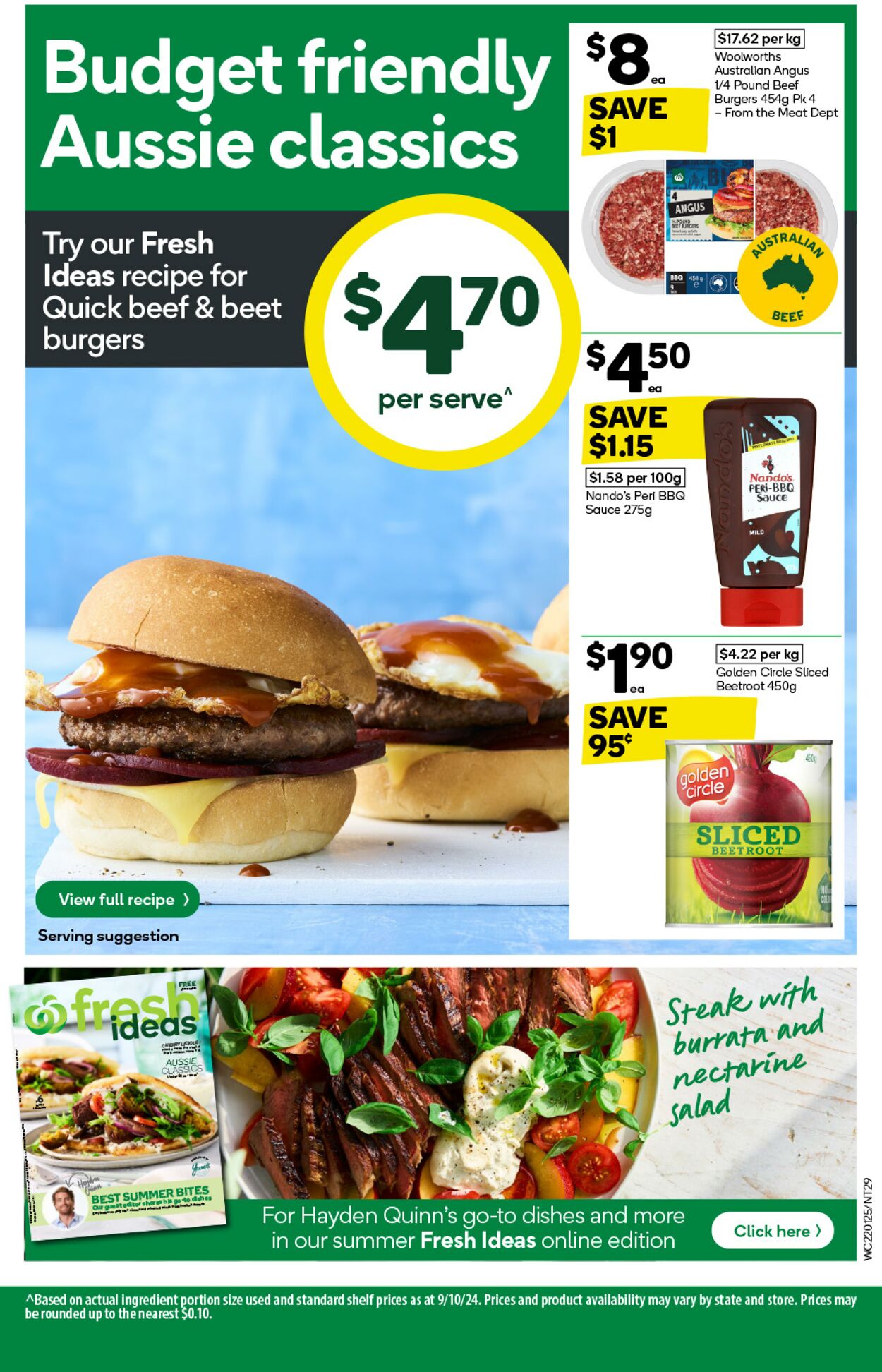 Catalogue Woolworths 22.01.2025 - 28.01.2025