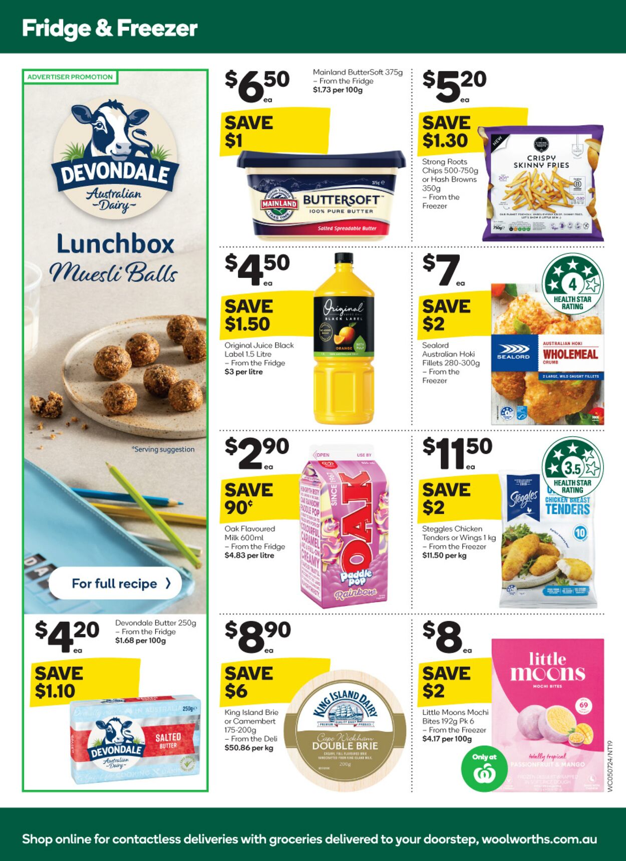 Catalogue Woolworths 05.07.2023 - 11.07.2023