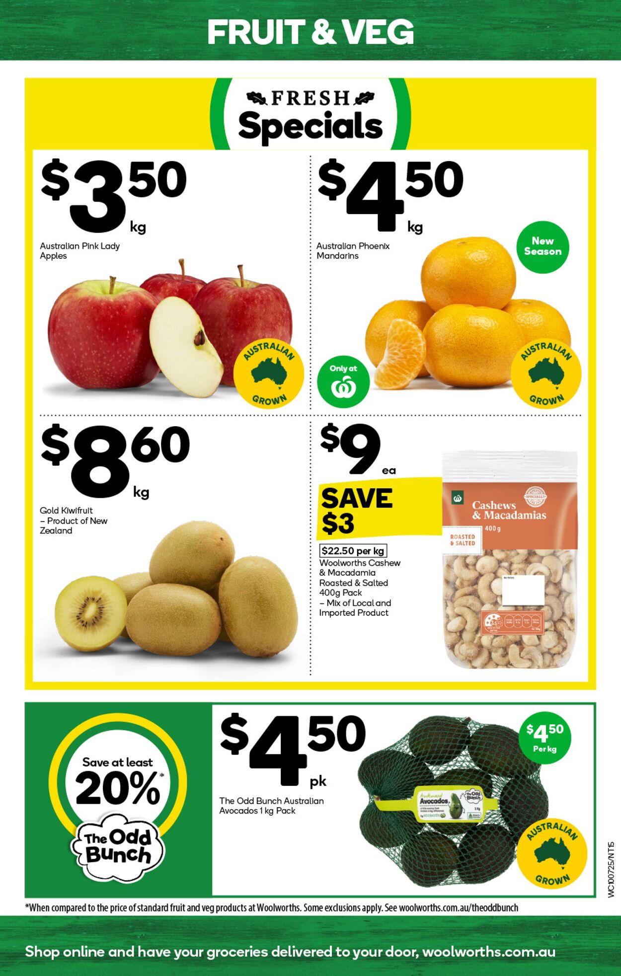 Catalogue Woolworths 10.07.2024 - 16.07.2024