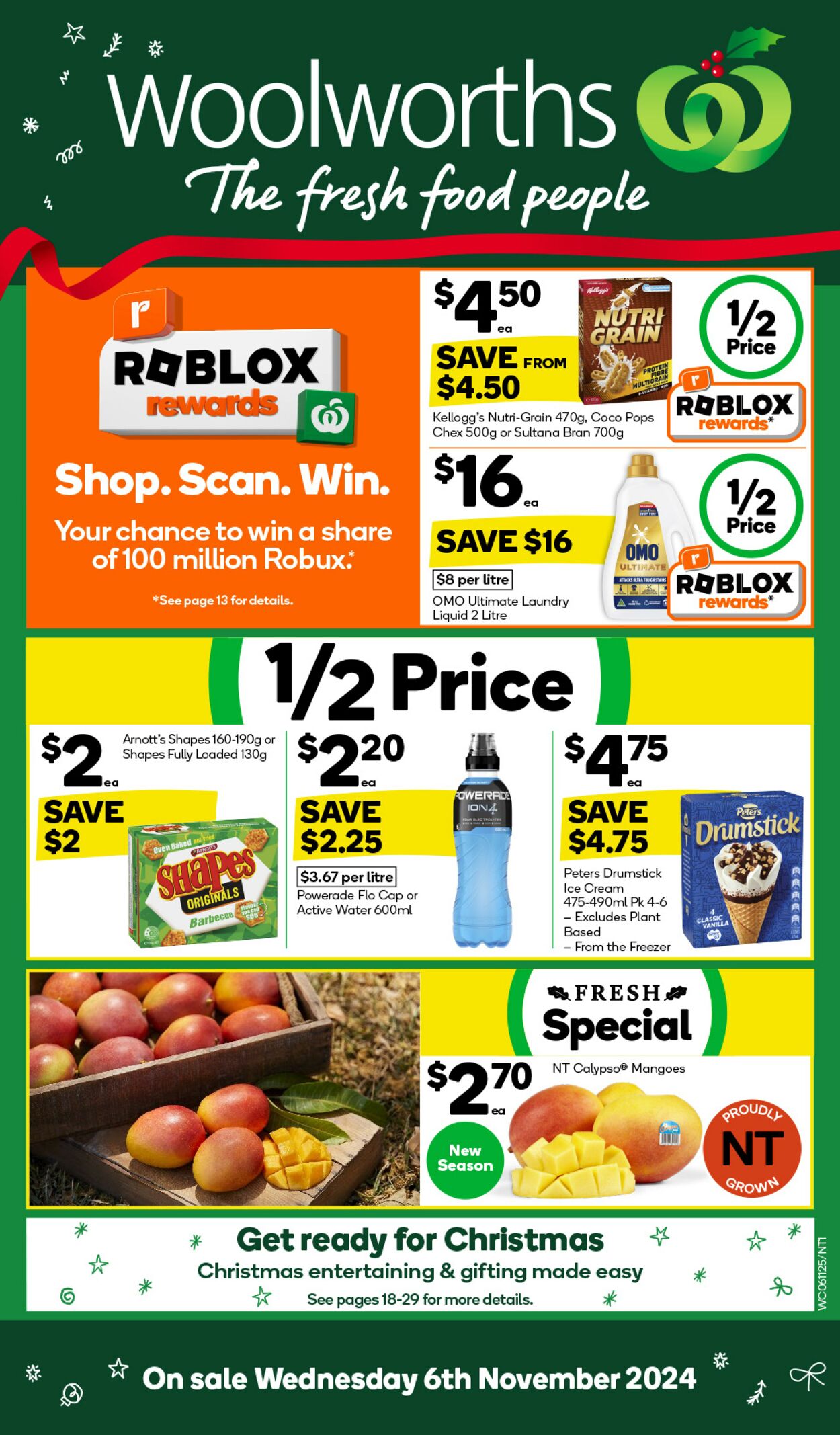 Catalogue Woolworths 06.11.2024 - 12.11.2024