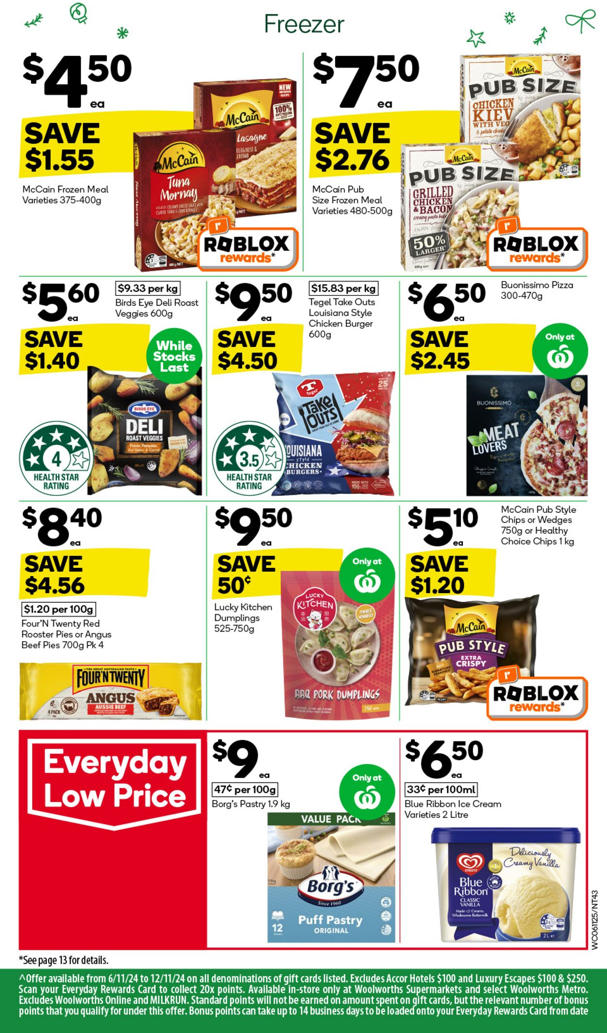 Catalogue Woolworths 06.11.2024 - 12.11.2024